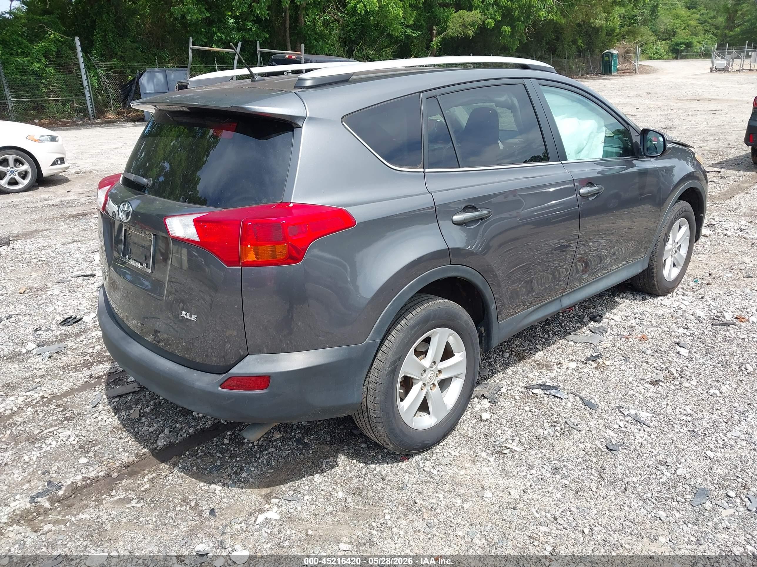 2013 Toyota Rav4 Xle Gray vin: 2T3WFREV6DW068029