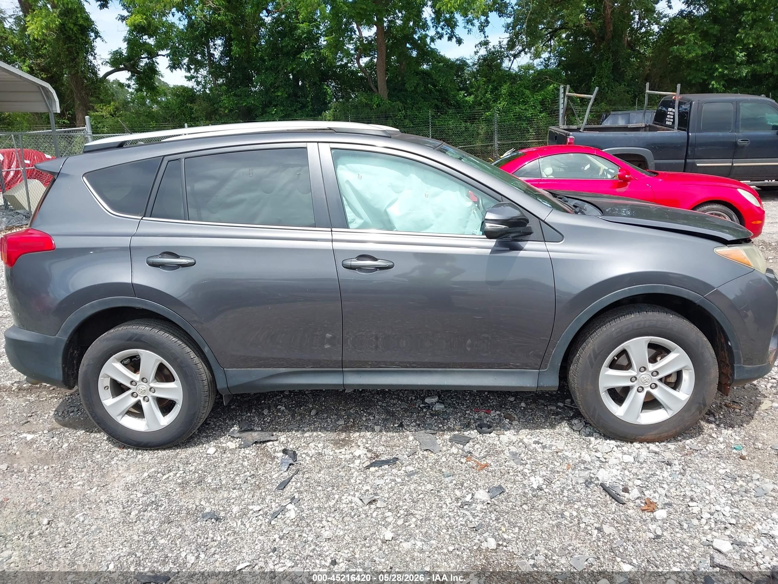 2013 Toyota Rav4 Xle Gray vin: 2T3WFREV6DW068029