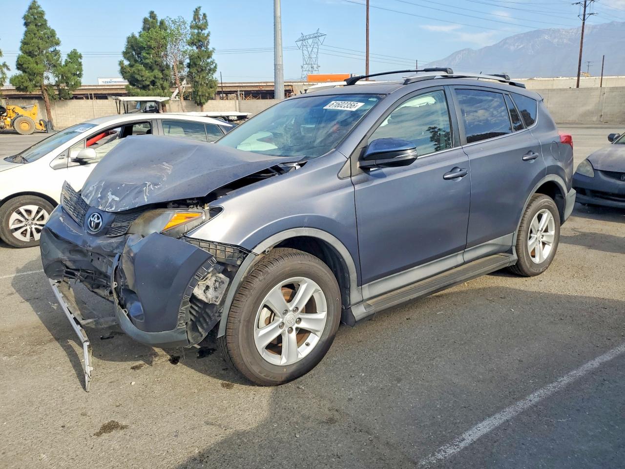 2013 Toyota Rav4 Xle Серый vin: 2T3WFREV6DW069956