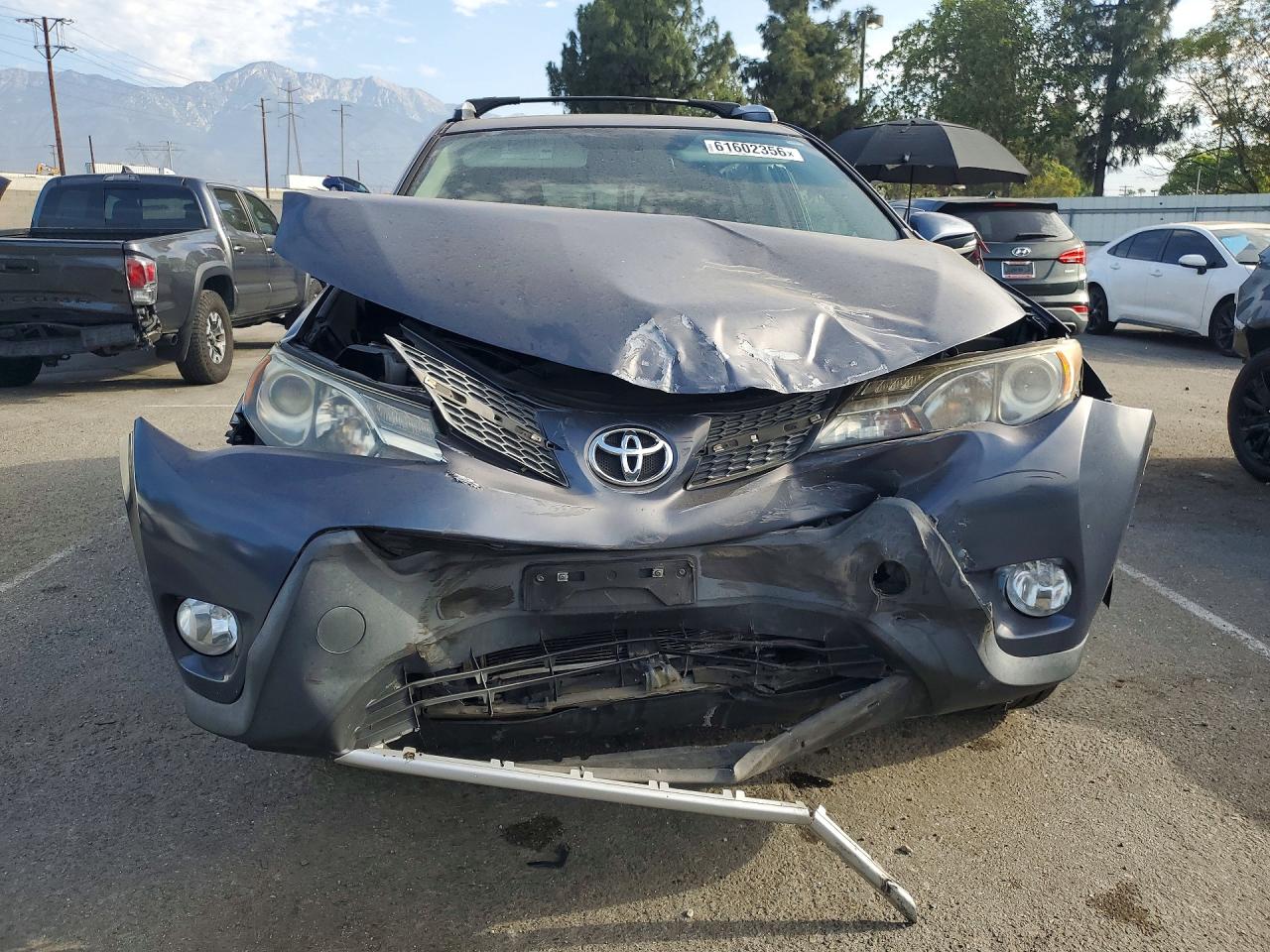 2013 Toyota Rav4 Xle Серый vin: 2T3WFREV6DW069956