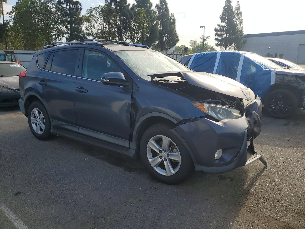 2013 Toyota Rav4 Xle Серый vin: 2T3WFREV6DW069956