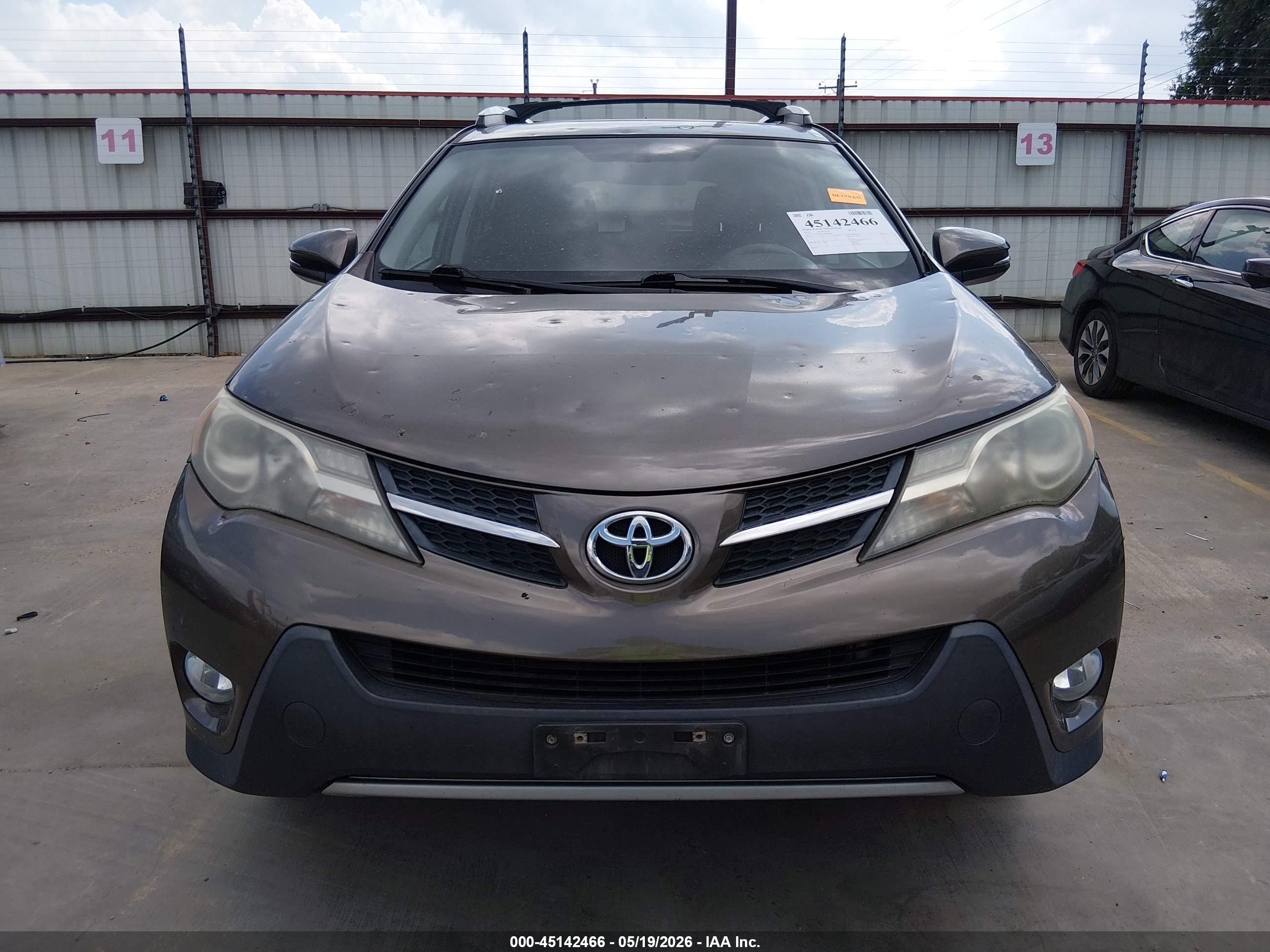 2014 Toyota Rav4 Xle Brown vin: 2T3WFREV6EW088363