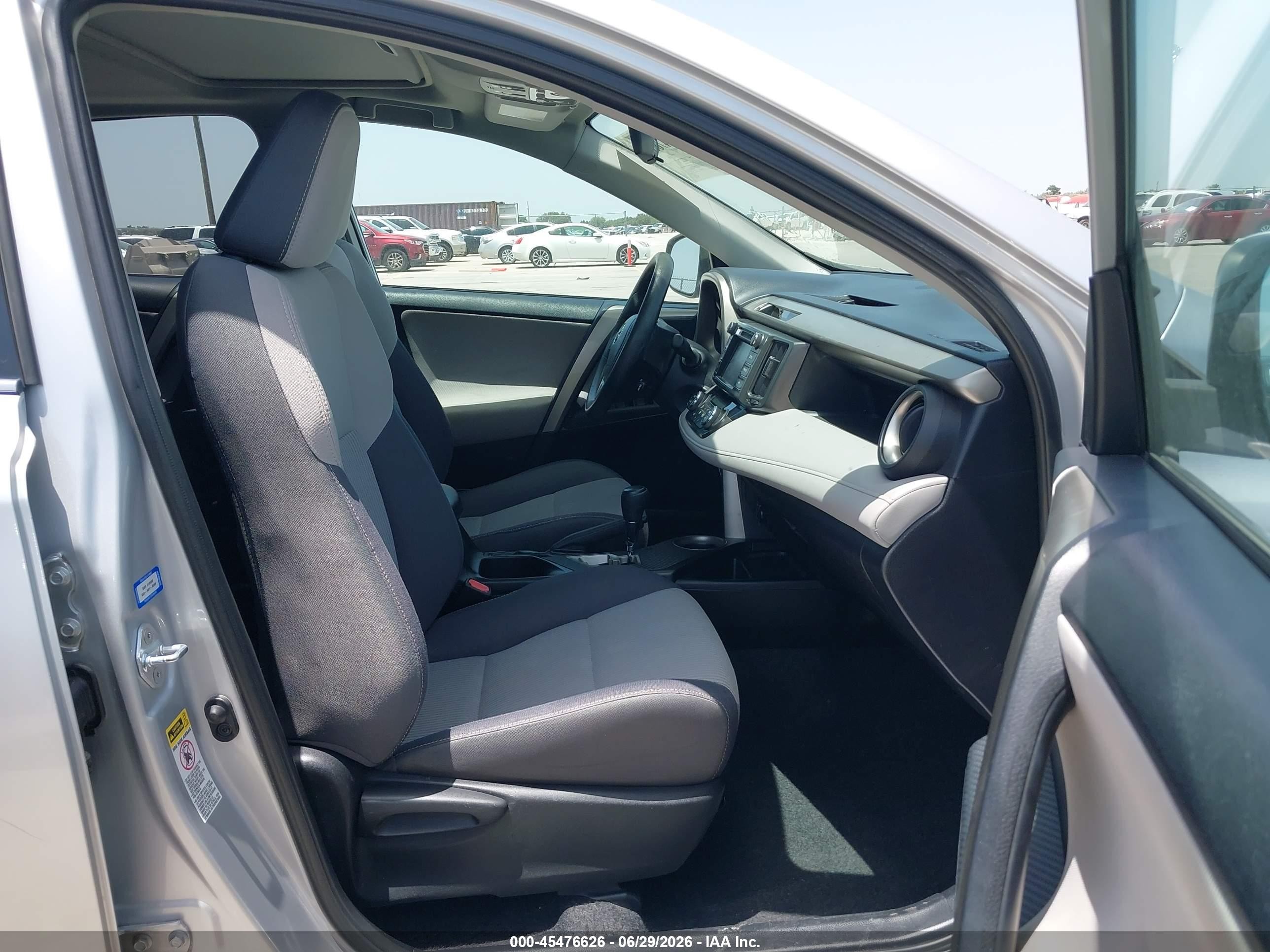 2014 Toyota Rav4 Xle Silver vin: 2T3WFREV6EW092509