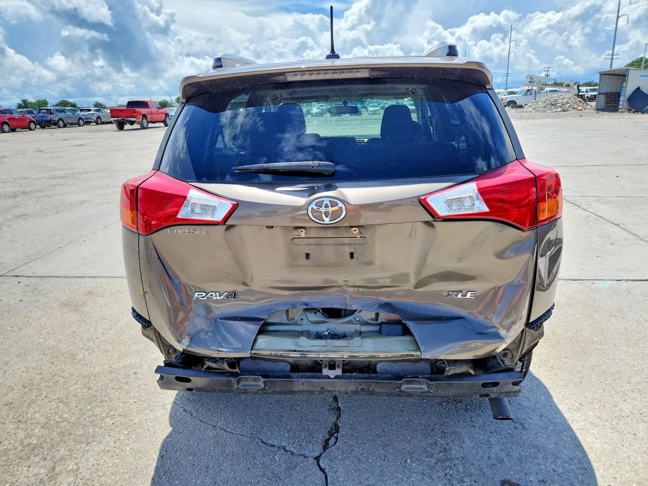 2014 Toyota Rav4 Xle Tan vin: 2T3WFREV6EW110247