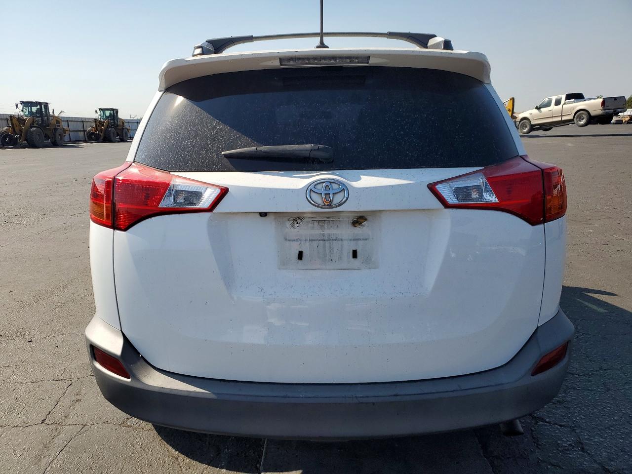 2014 Toyota Rav4 Xle White vin: 2T3WFREV6EW128330