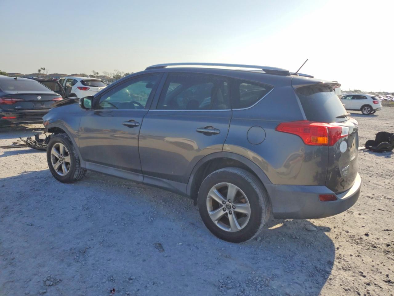 2015 Toyota Rav4 Xle Gray vin: 2T3WFREV6FW134274