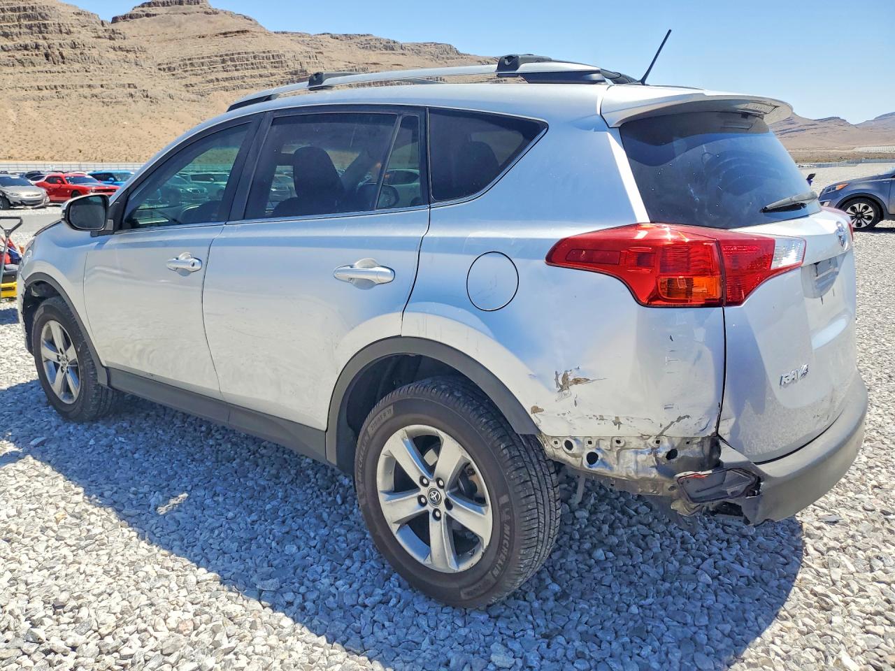 2015 Toyota Rav4 Xle Silver vin: 2T3WFREV6FW154332