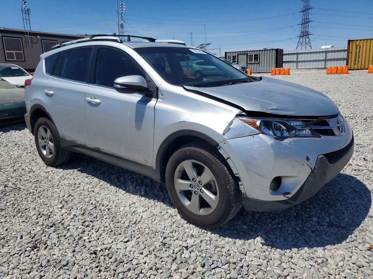 2015 Toyota Rav4 Xle Silver vin: 2T3WFREV6FW154332