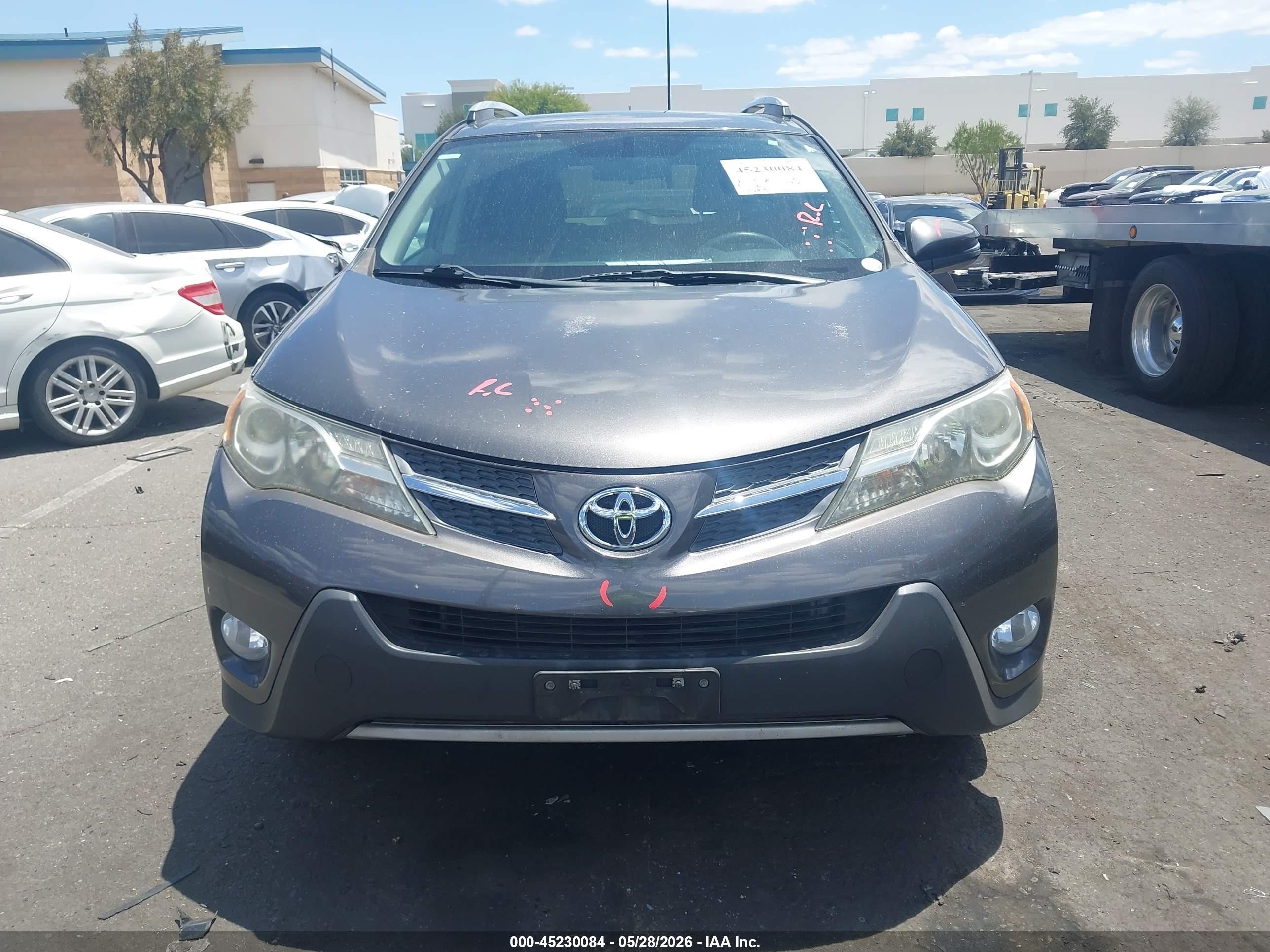 2015 Toyota Rav4 Xle Gray vin: 2T3WFREV6FW157702