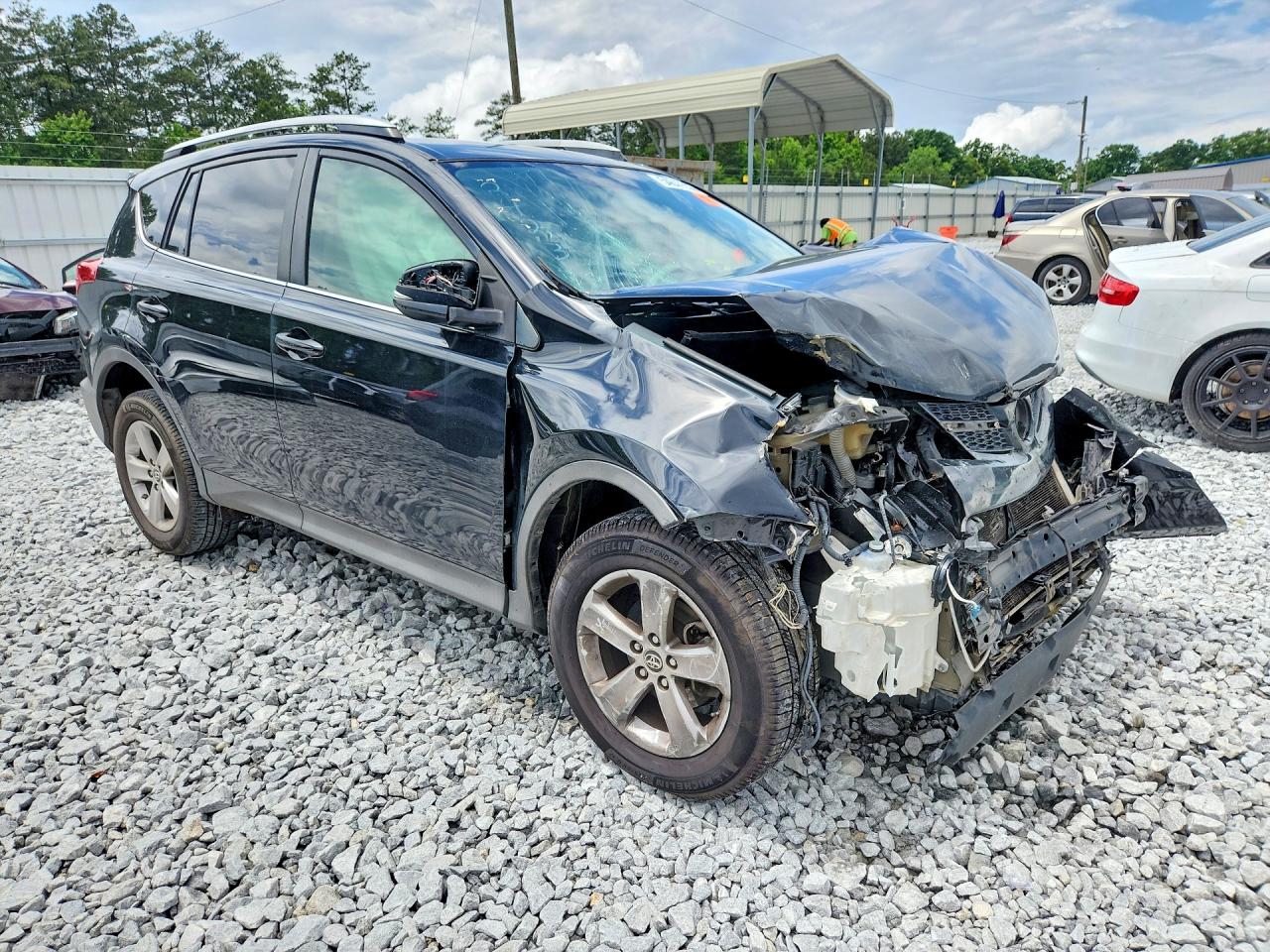 2015 Toyota Rav4 Xle Black vin: 2T3WFREV6FW182423