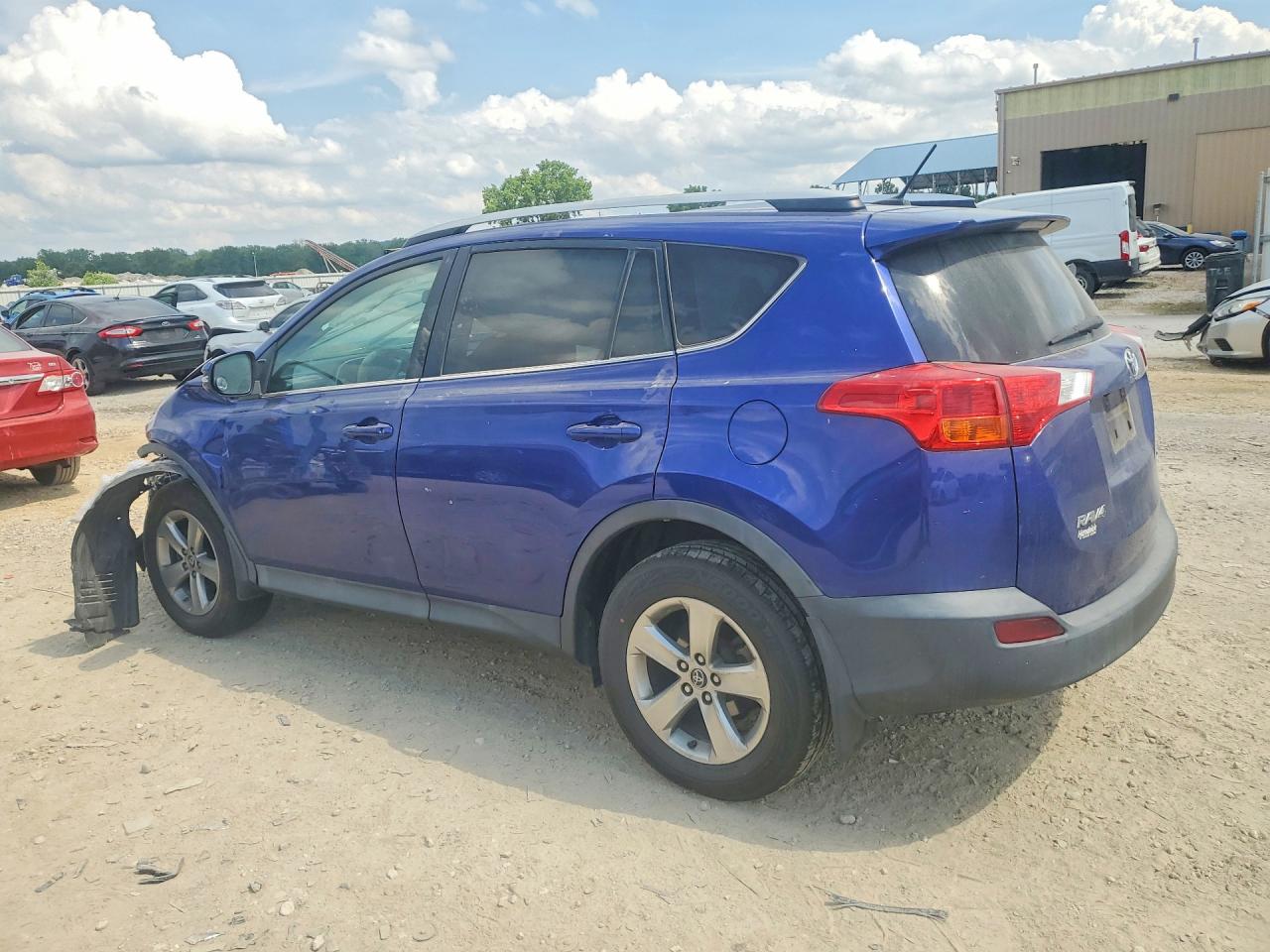 2015 Toyota Rav4 Xle Blue vin: 2T3WFREV6FW190411