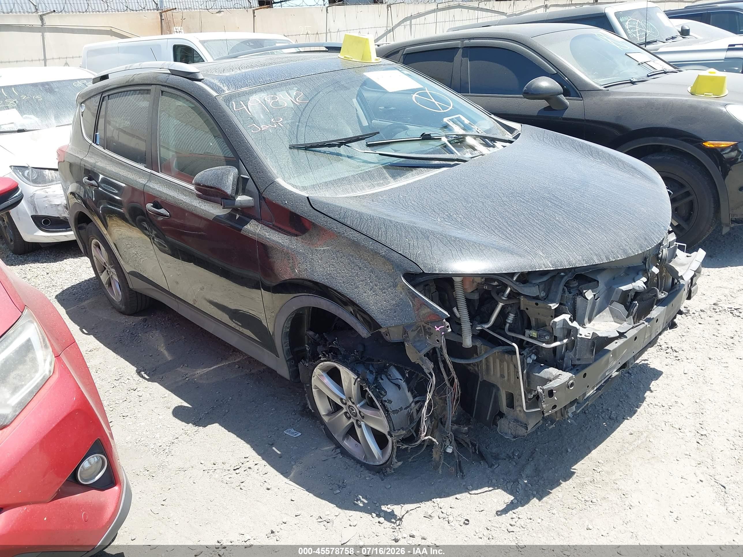 2015 Toyota Rav4 Xle Black vin: 2T3WFREV6FW190571