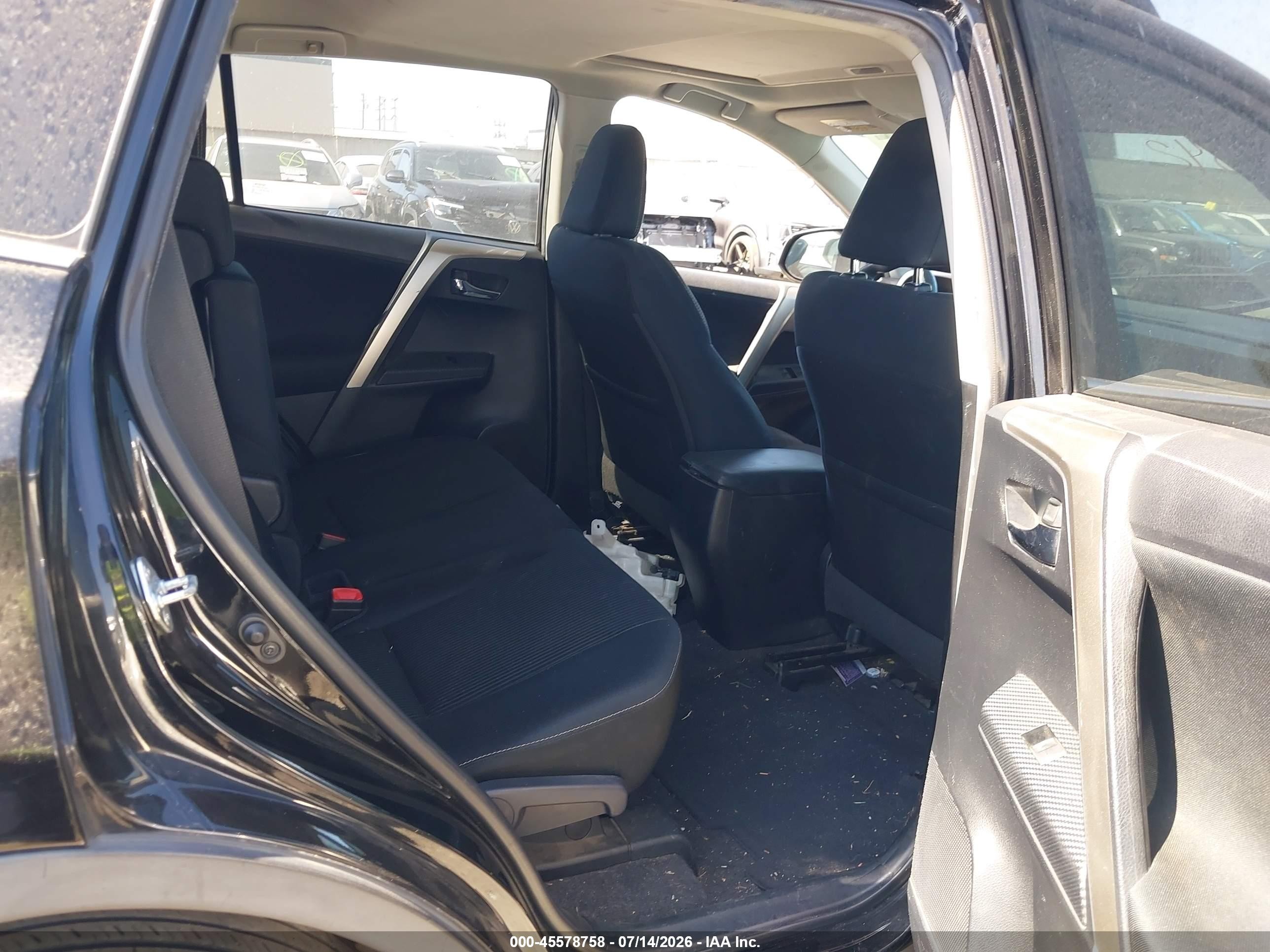 2015 Toyota Rav4 Xle Black vin: 2T3WFREV6FW190571