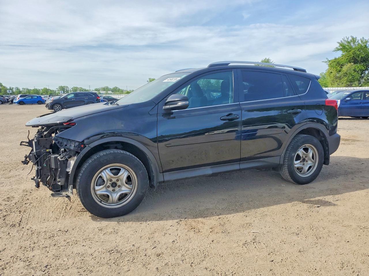 2015 Toyota Rav4 Xle Черный vin: 2T3WFREV6FW198685