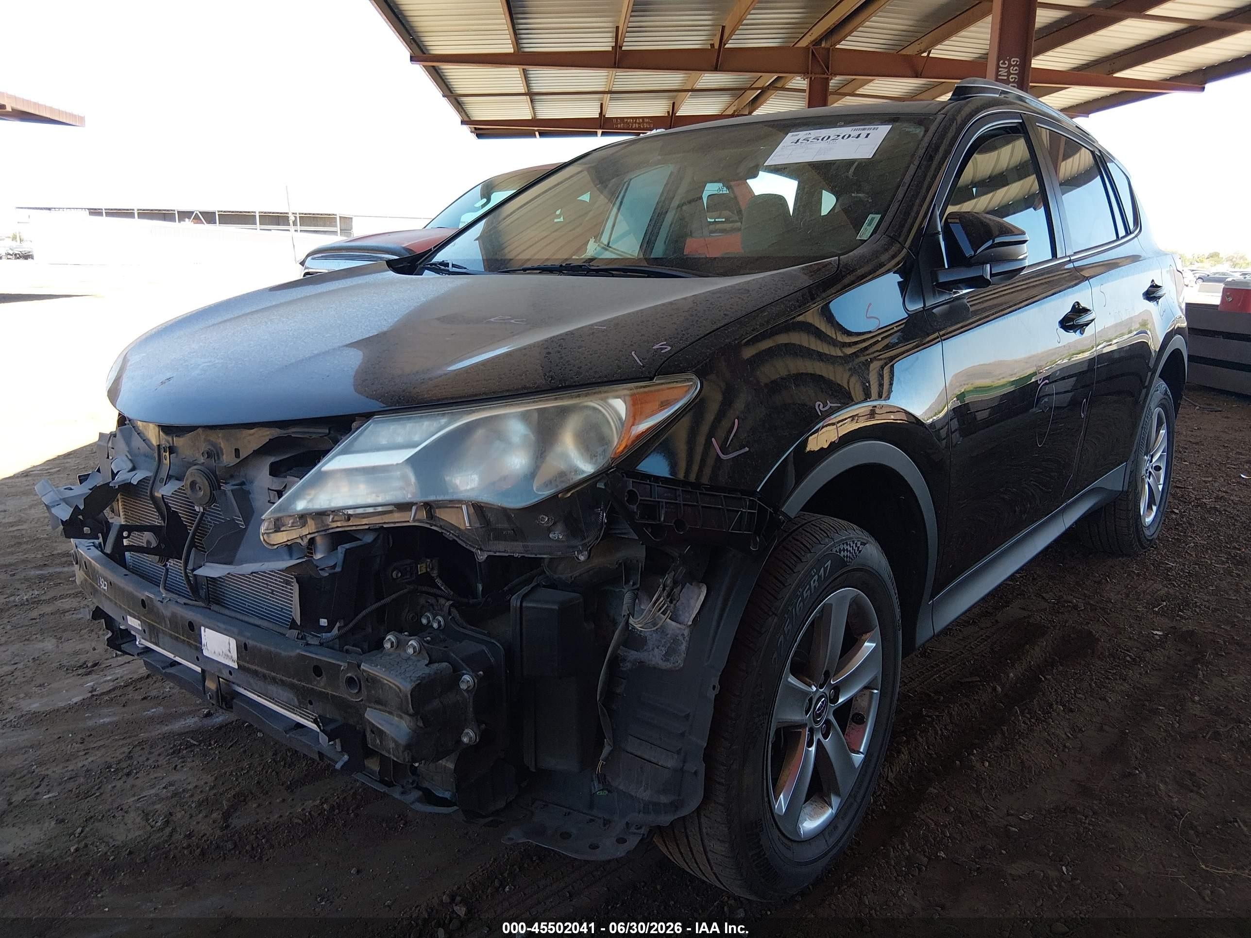 2015 Toyota Rav4 Xle Black vin: 2T3WFREV6FW203190