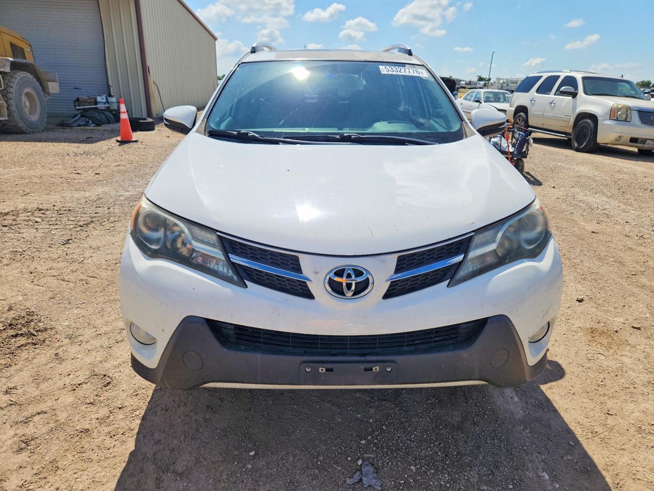 2015 Toyota Rav4 Xle White vin: 2T3WFREV6FW214044