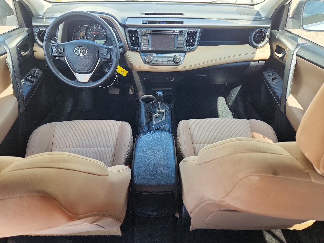 2015 Toyota Rav4 Xle White vin: 2T3WFREV6FW214044