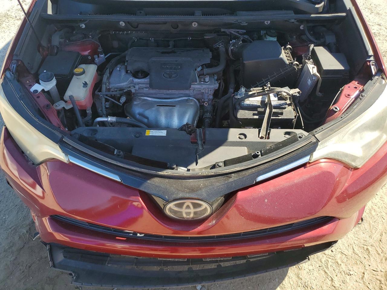 2018 Toyota Rav4 Xle Red vin: 2T3WFREV6JW434356