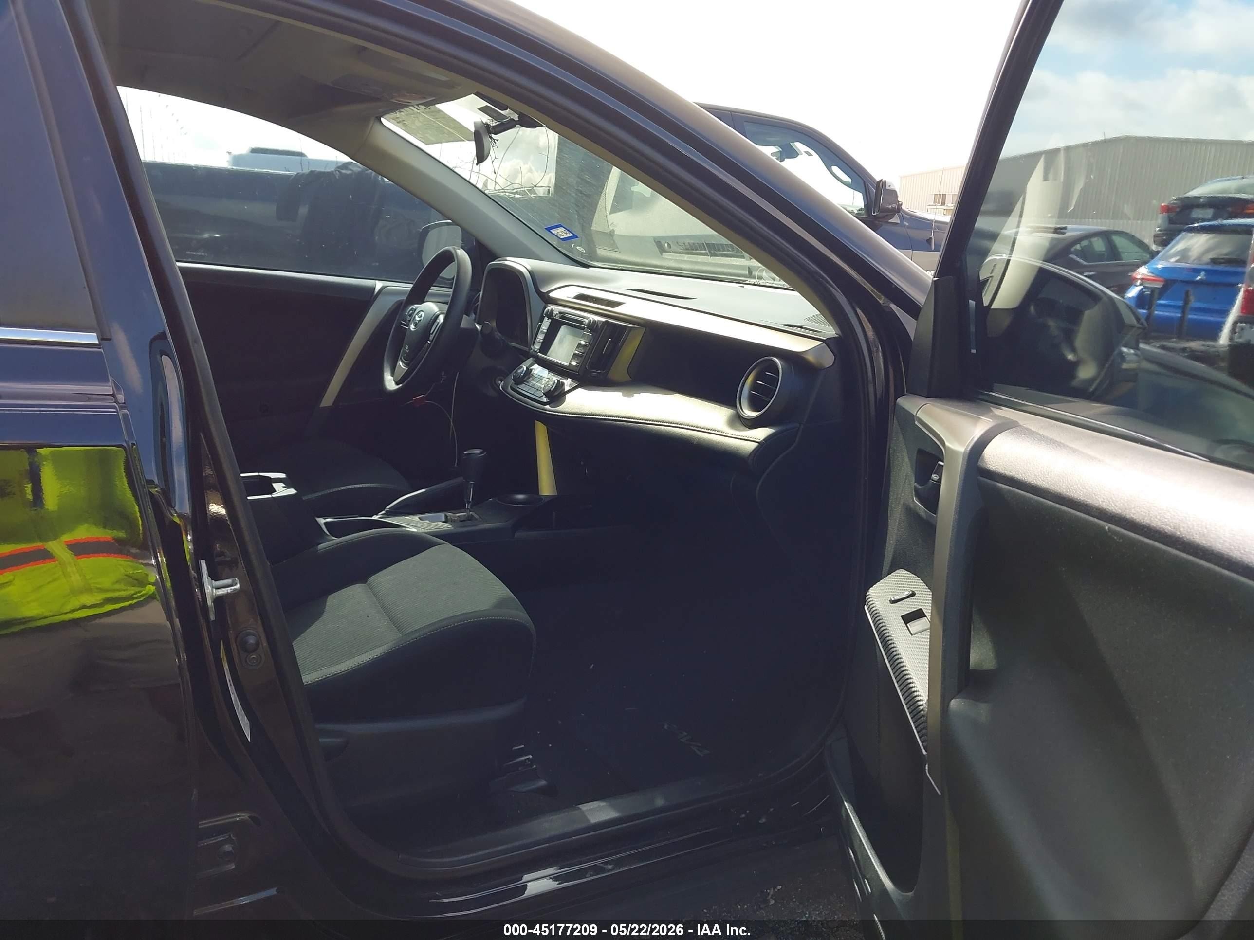 2013 Toyota Rav4 Xle Black vin: 2T3WFREV7DW025724