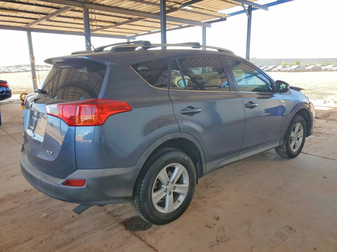 2013 Toyota Rav4 Xle Blue vin: 2T3WFREV7DW027229