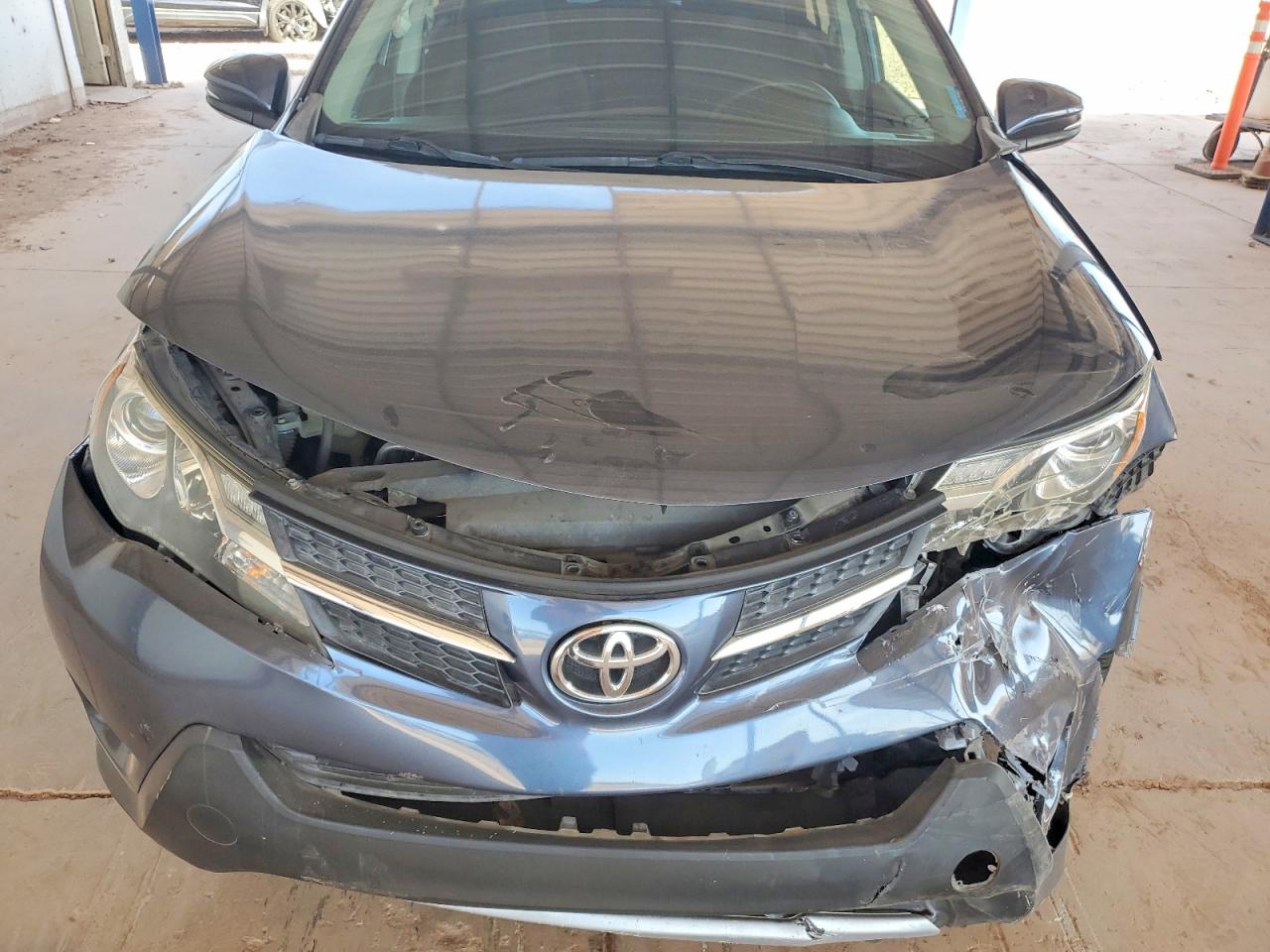 2013 Toyota Rav4 Xle Blue vin: 2T3WFREV7DW027229