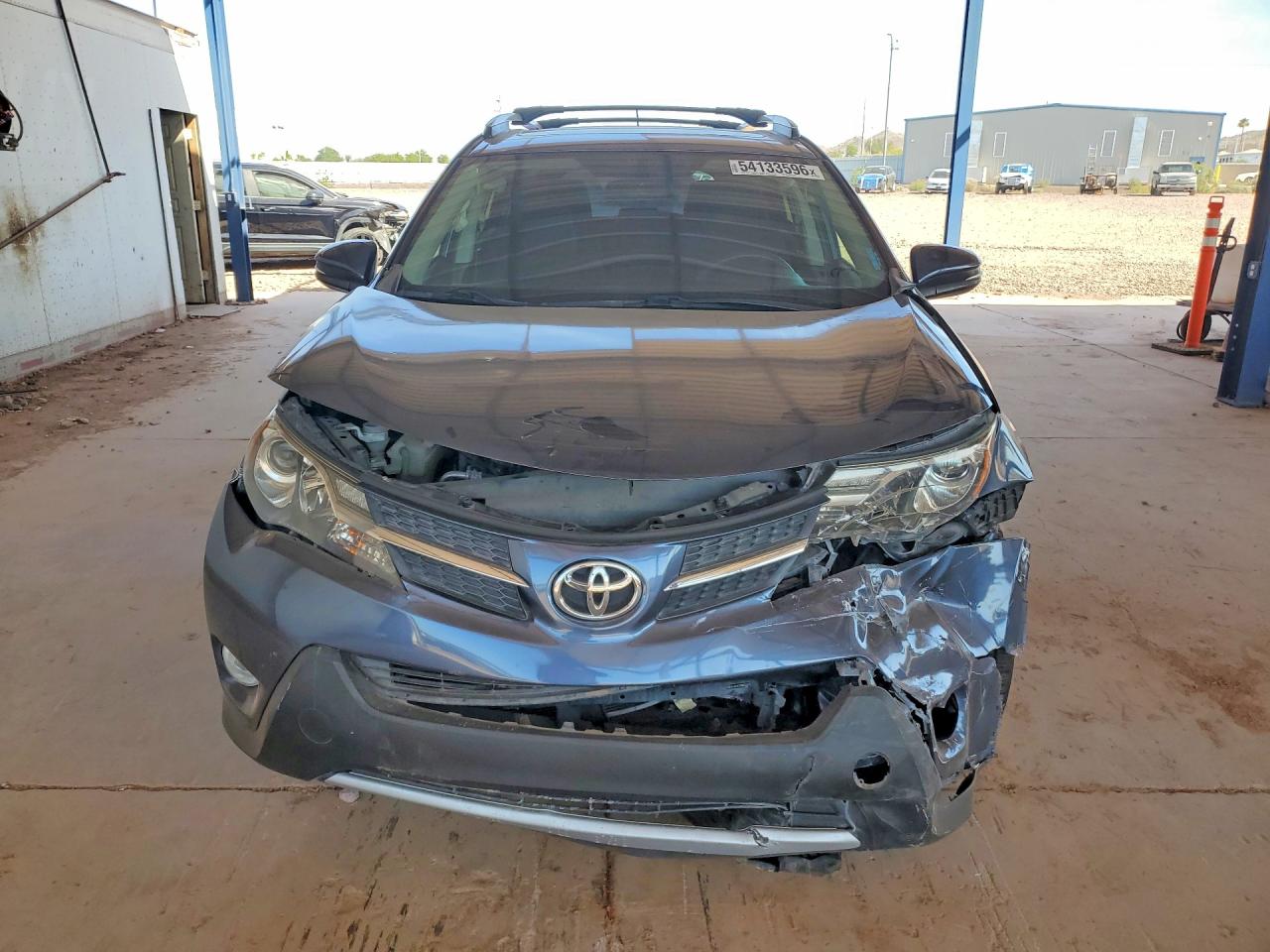 2013 Toyota Rav4 Xle Blue vin: 2T3WFREV7DW027229