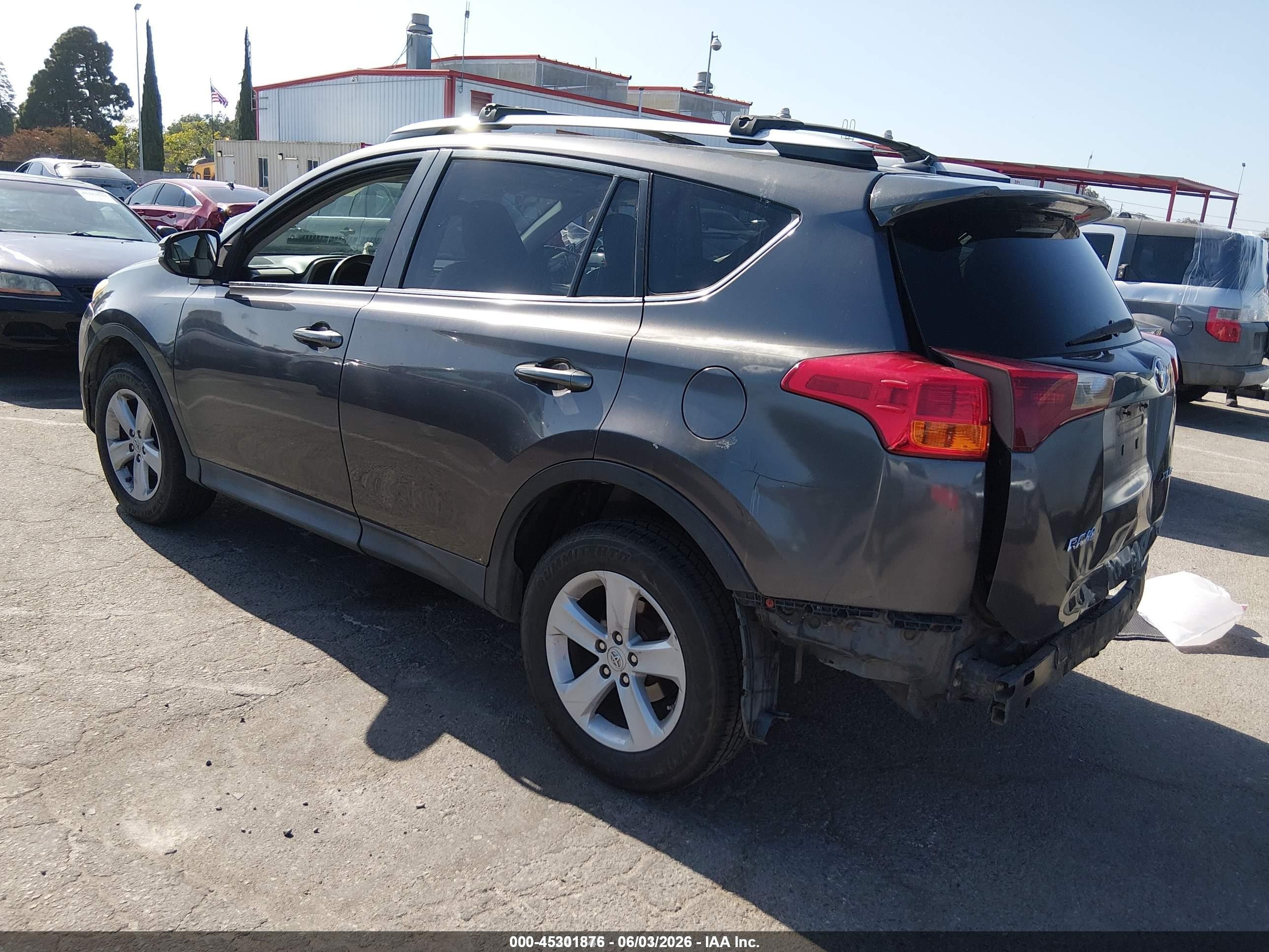 2013 Toyota Rav4 Xle Gray vin: 2T3WFREV7DW033998