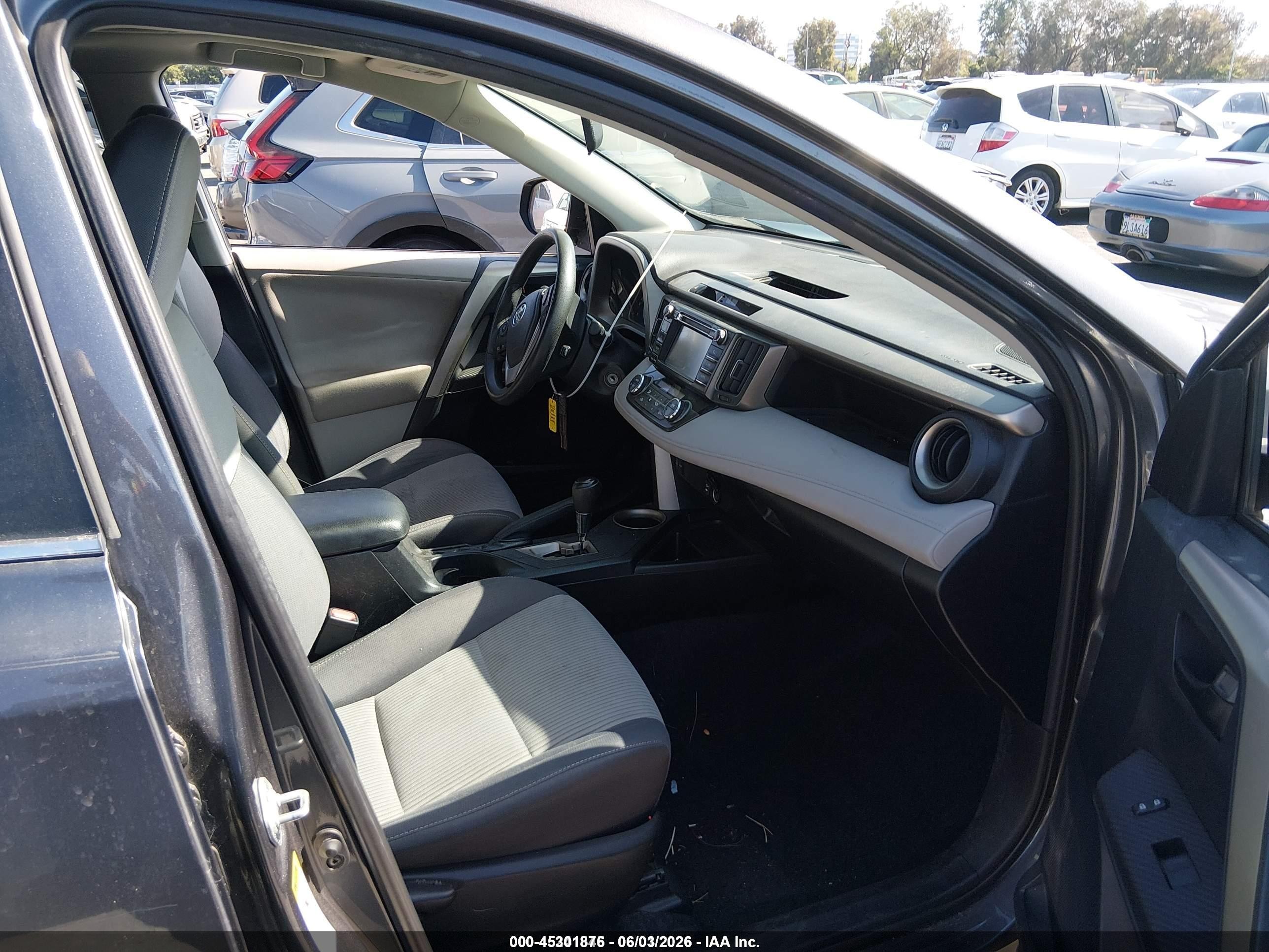 2013 Toyota Rav4 Xle Gray vin: 2T3WFREV7DW033998
