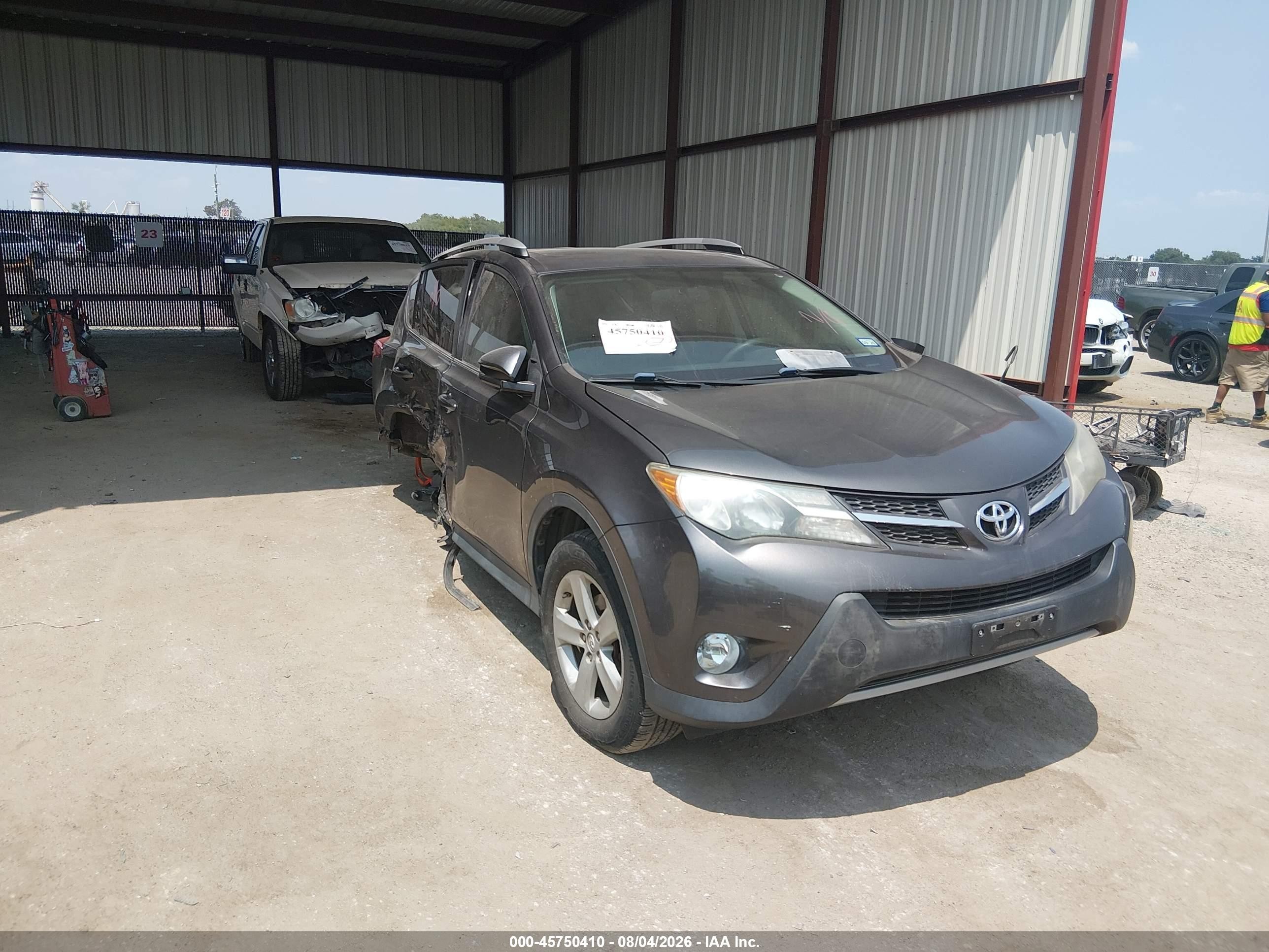 2013 Toyota Rav4 Xle Gray vin: 2T3WFREV7DW044709