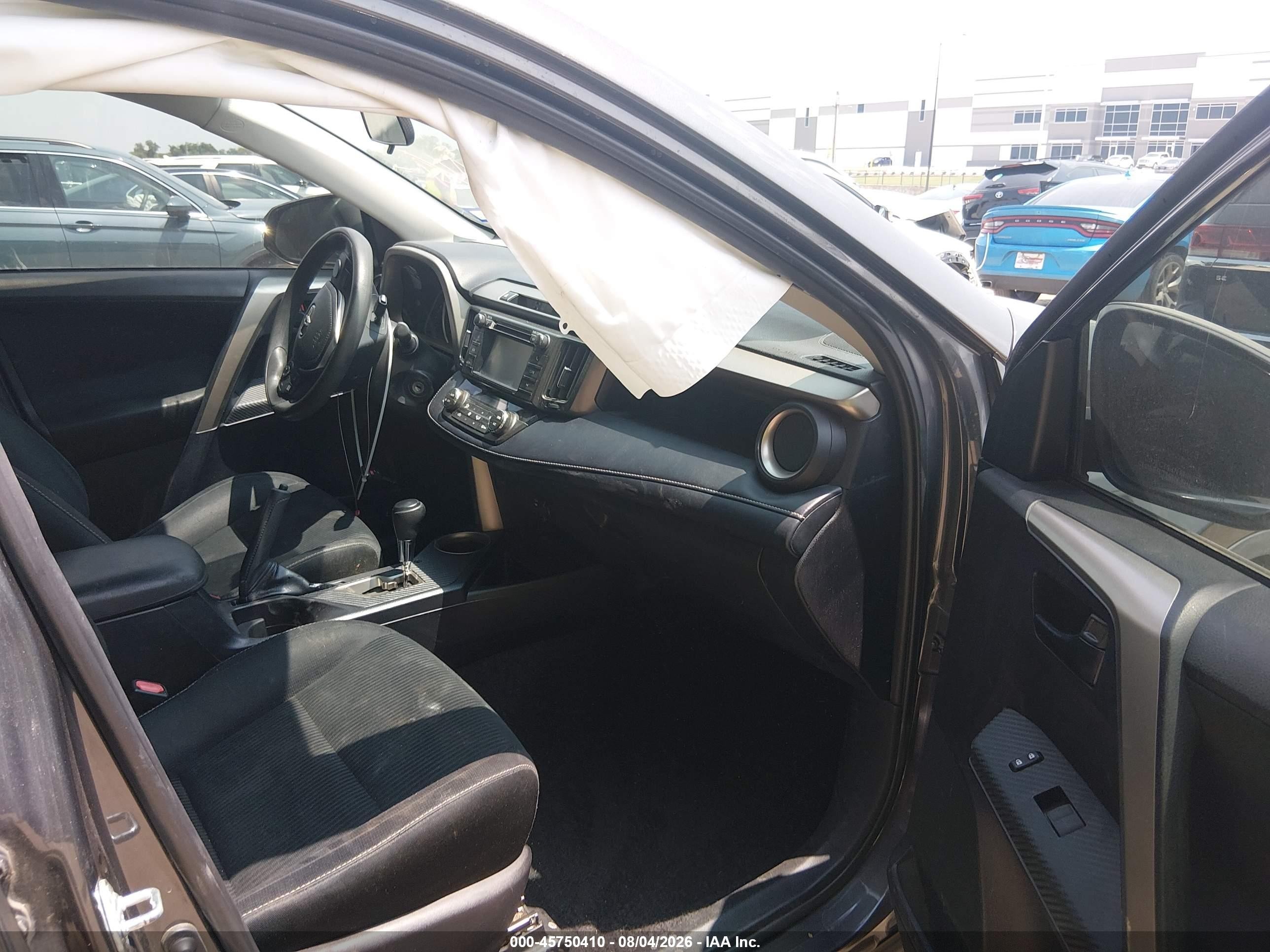 2013 Toyota Rav4 Xle Gray vin: 2T3WFREV7DW044709