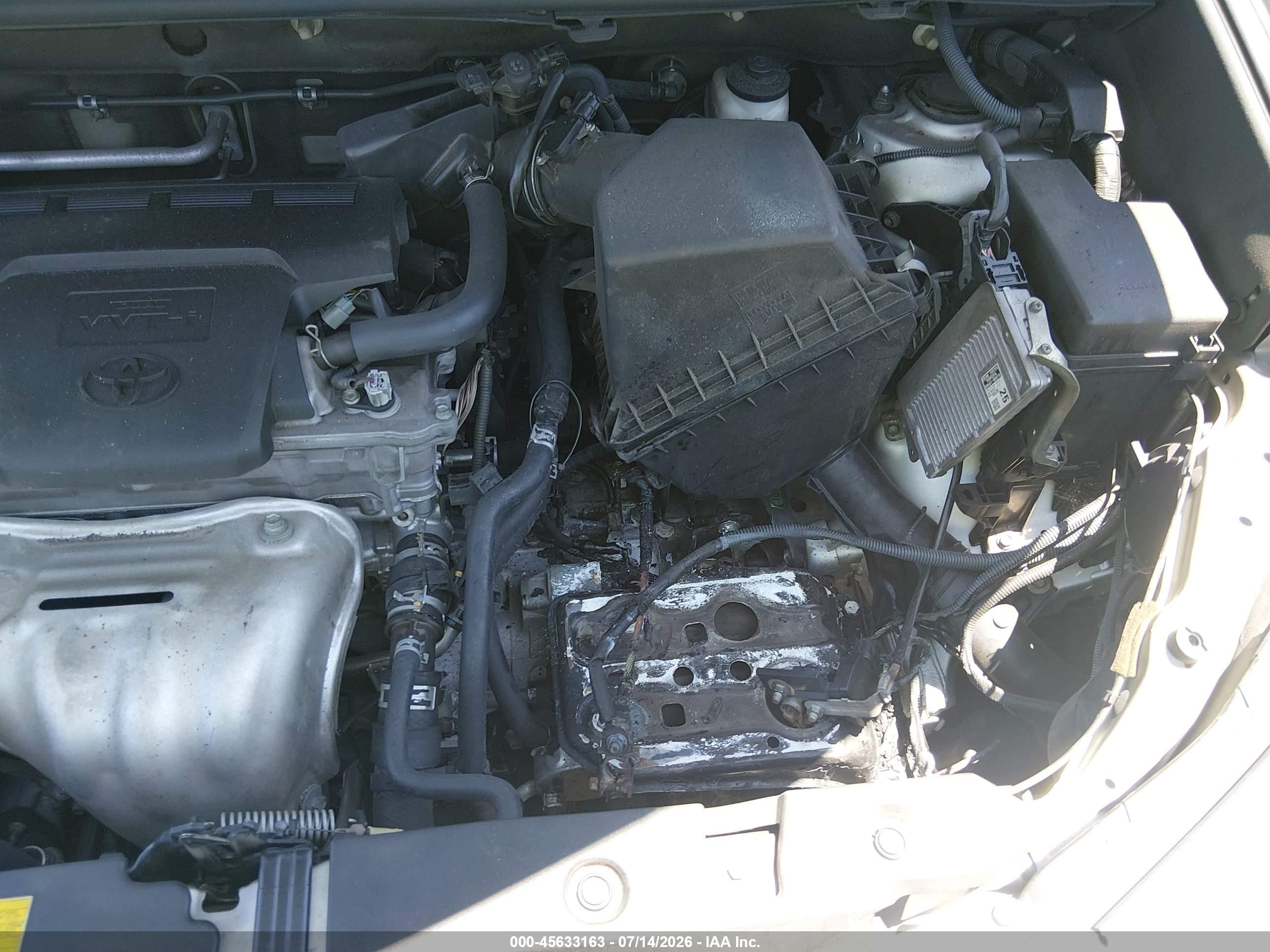 2013 Toyota Rav4 Xle Silver vin: 2T3WFREV7DW049263