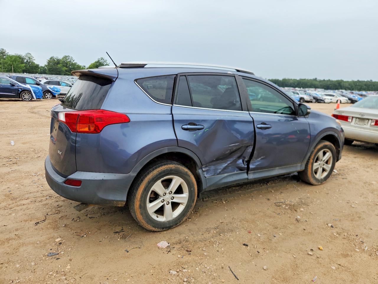 2013 Toyota Rav4 Xle Teal vin: 2T3WFREV7DW051563
