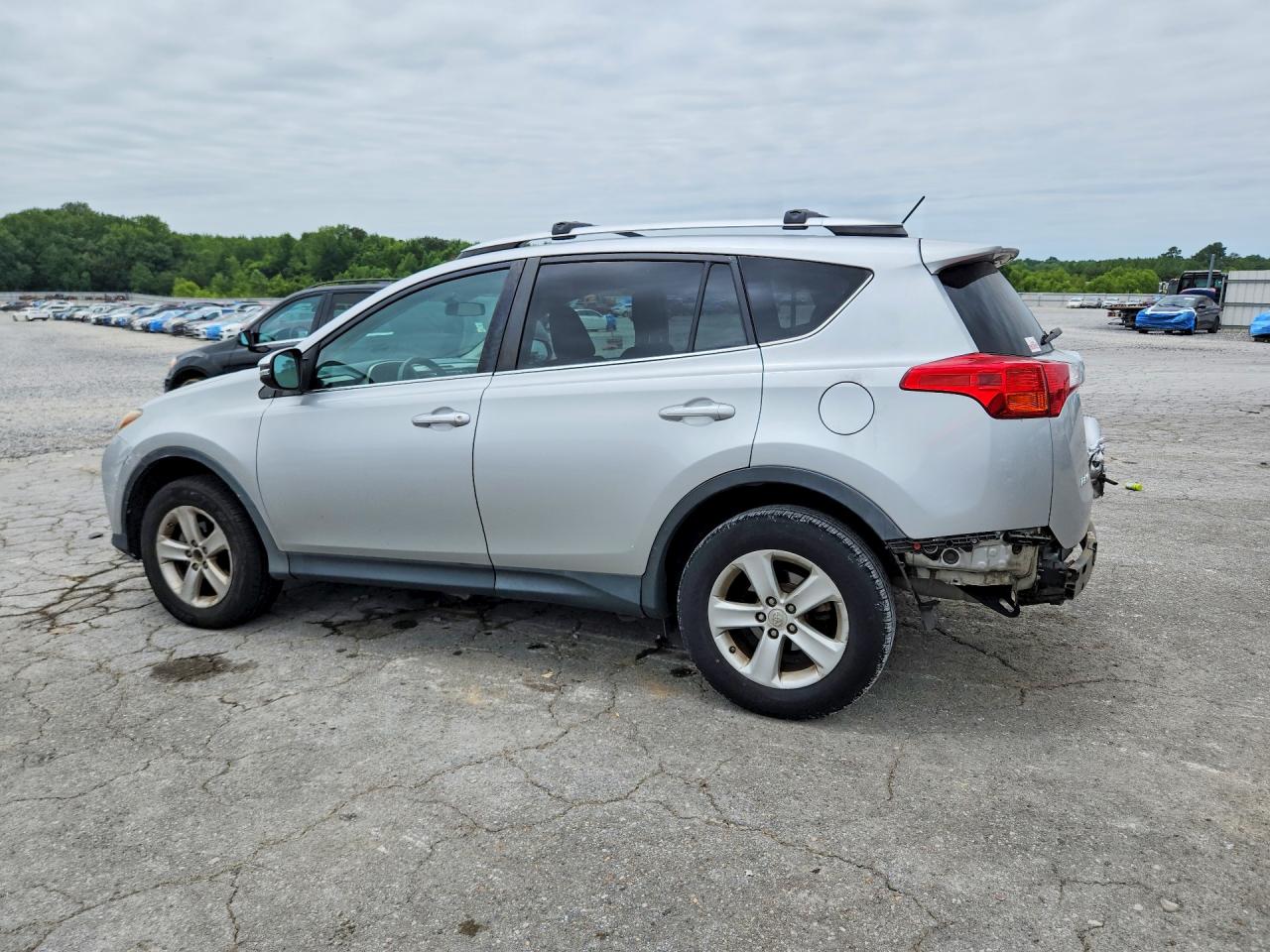 2013 Toyota Rav4 Xle Silver vin: 2T3WFREV7DW054429