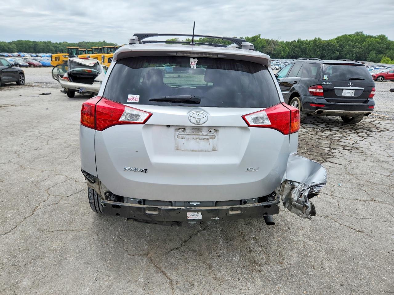2013 Toyota Rav4 Xle Silver vin: 2T3WFREV7DW054429