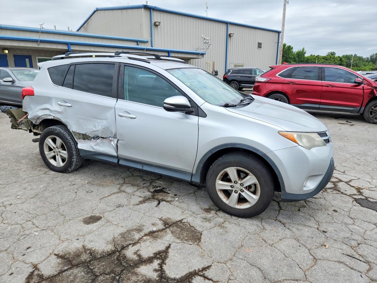 2013 Toyota Rav4 Xle Silver vin: 2T3WFREV7DW054429
