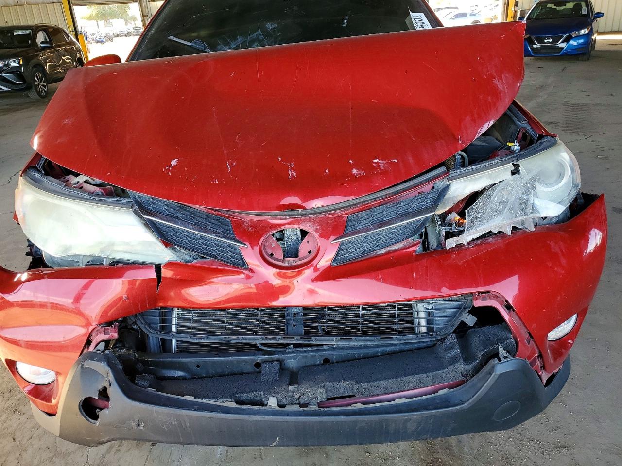 2013 Toyota Rav4 Xle Red vin: 2T3WFREV7DW062899