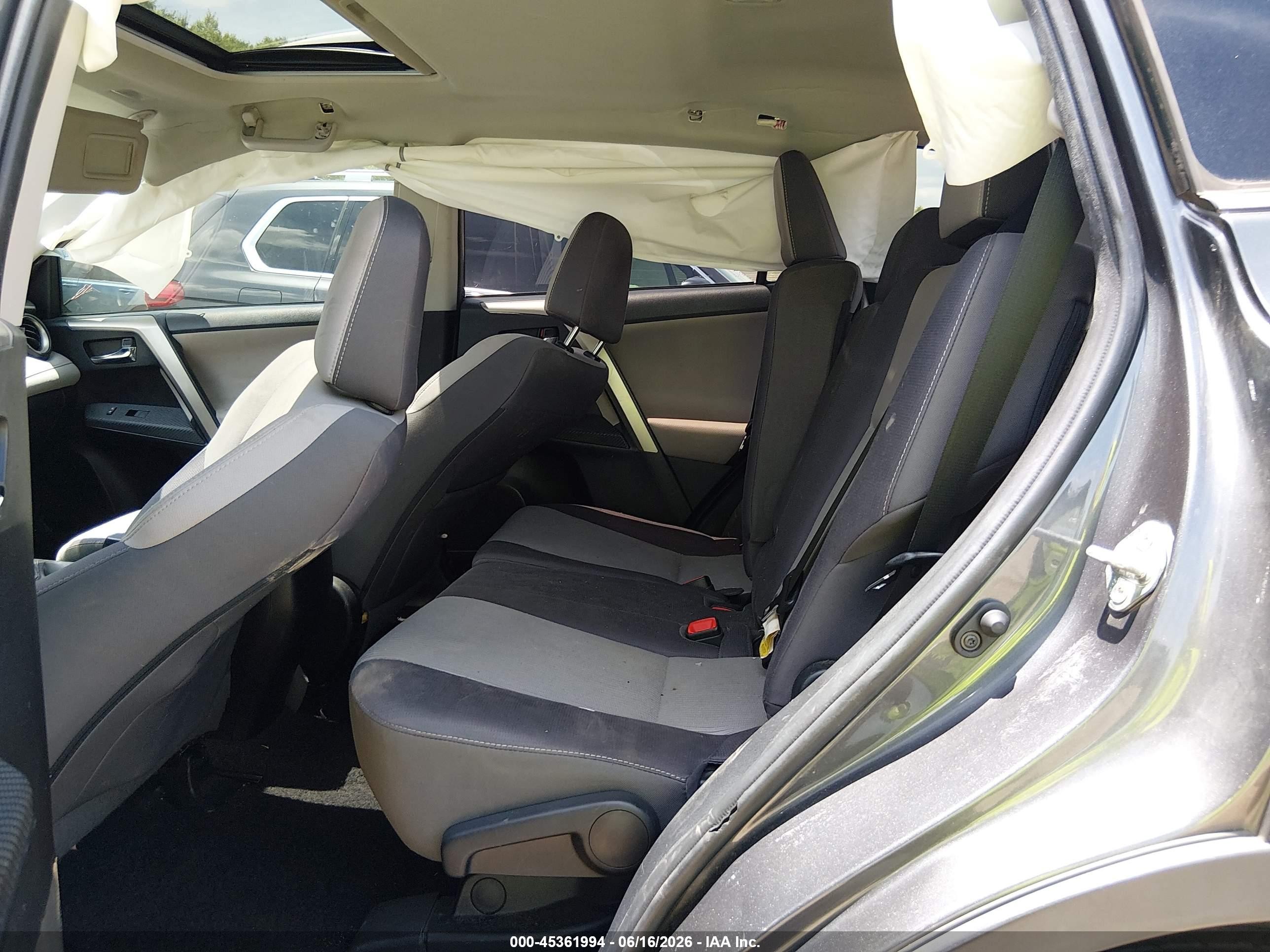 2014 Toyota Rav4 Xle Gray vin: 2T3WFREV7EW076724