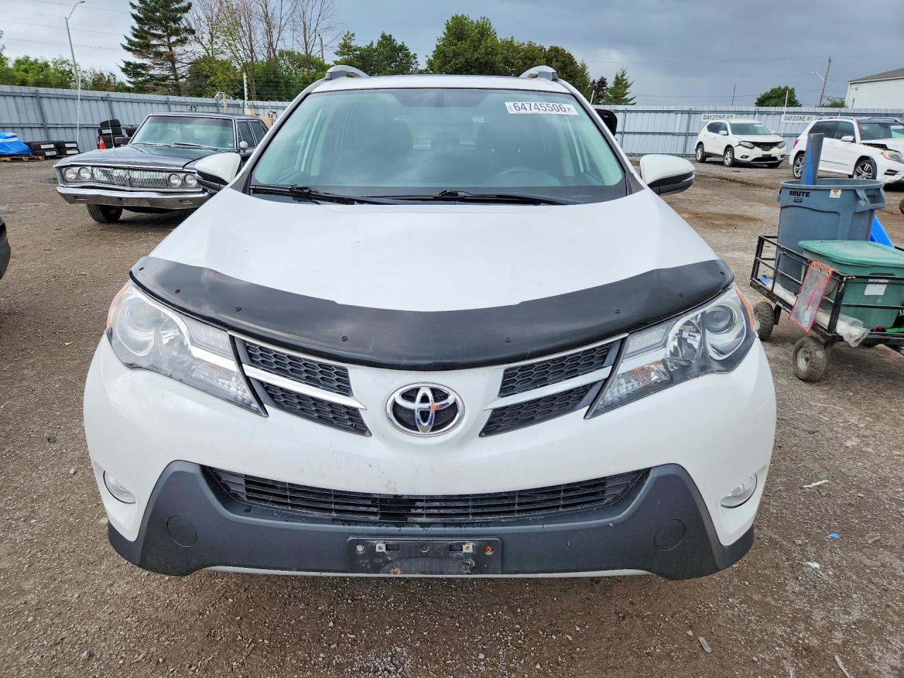 2014 Toyota Rav4 Xle White vin: 2T3WFREV7EW081695