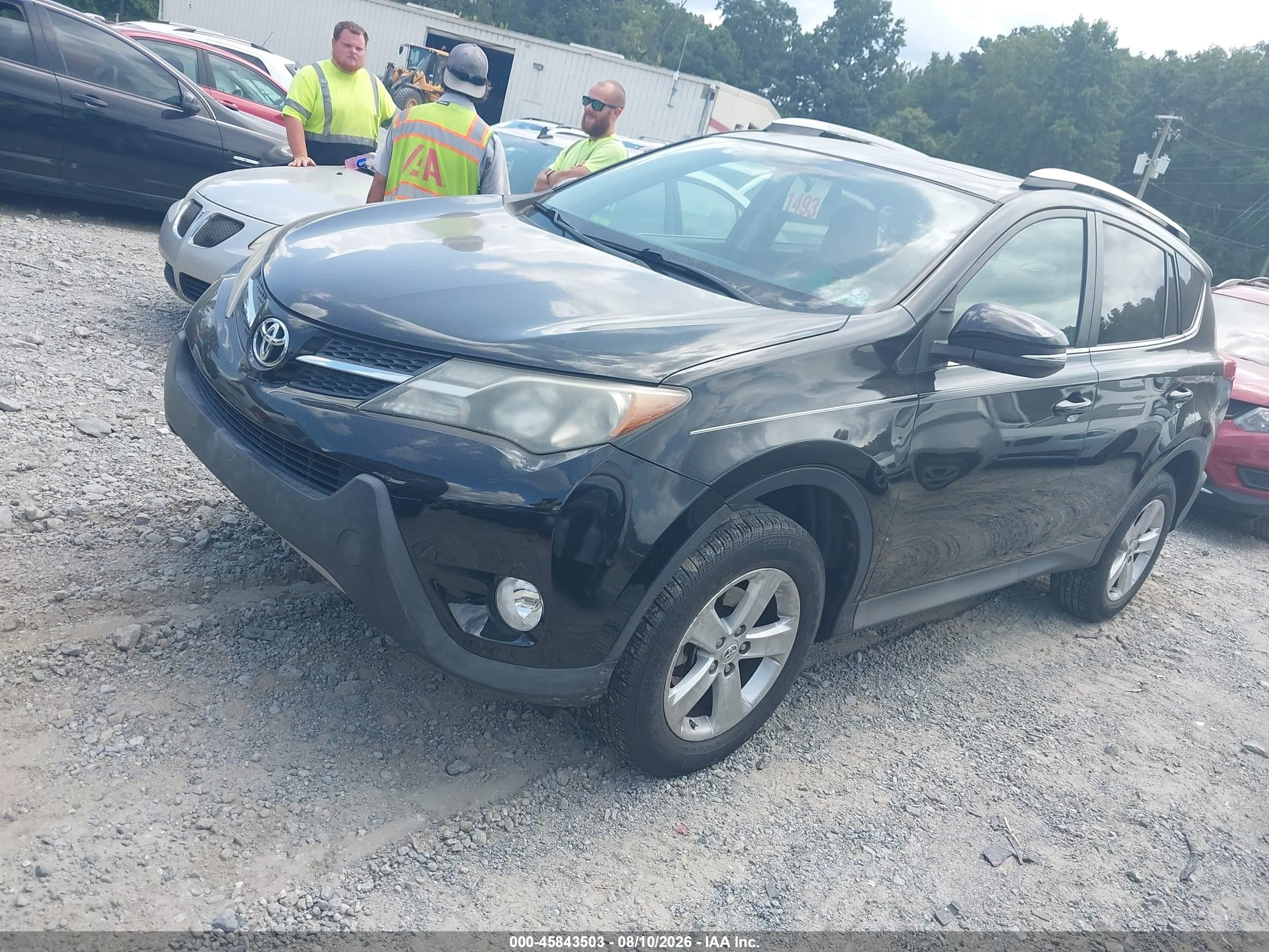 2014 Toyota Rav4 Xle Black vin: 2T3WFREV7EW098108