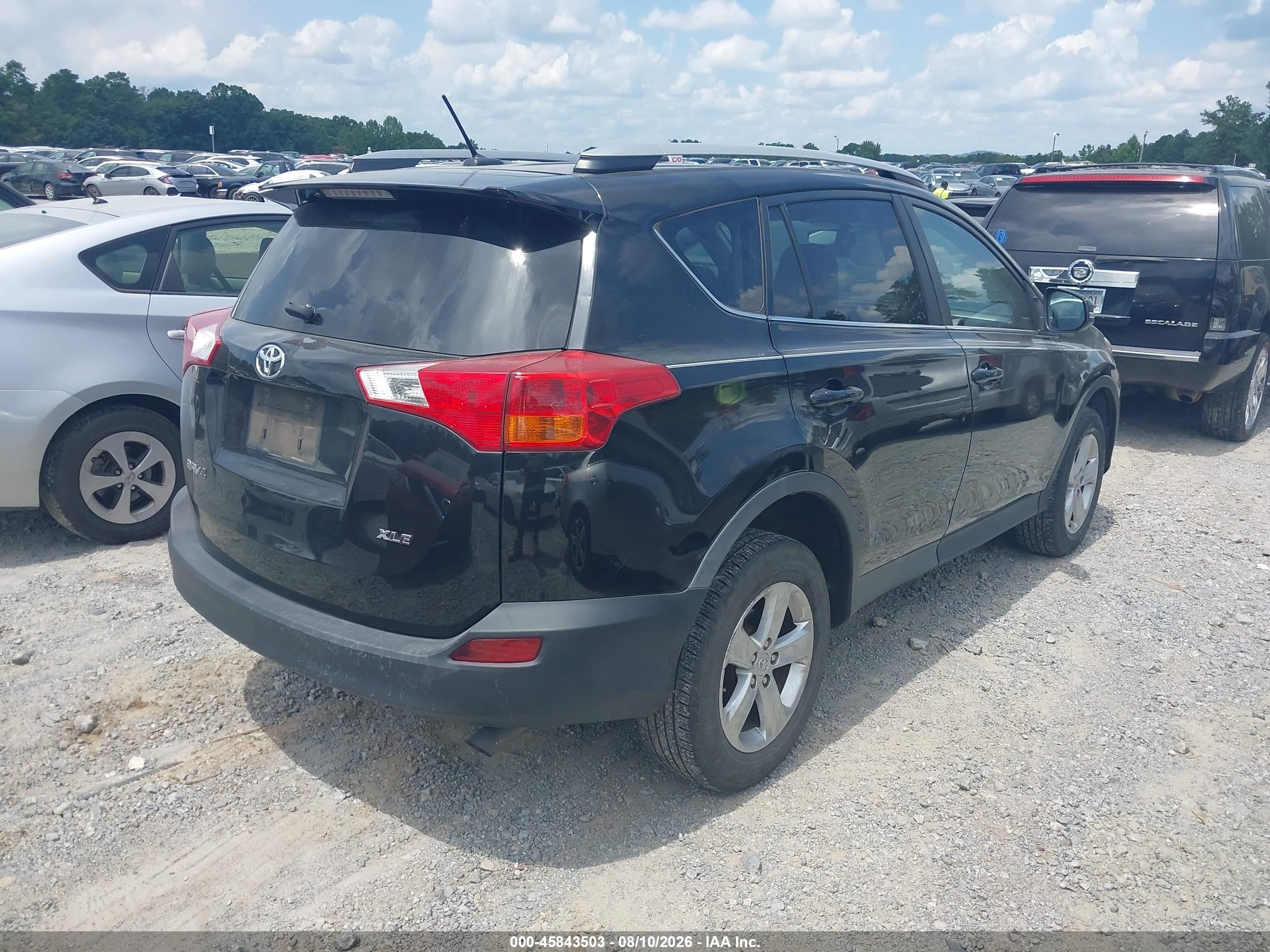 2014 Toyota Rav4 Xle Black vin: 2T3WFREV7EW098108