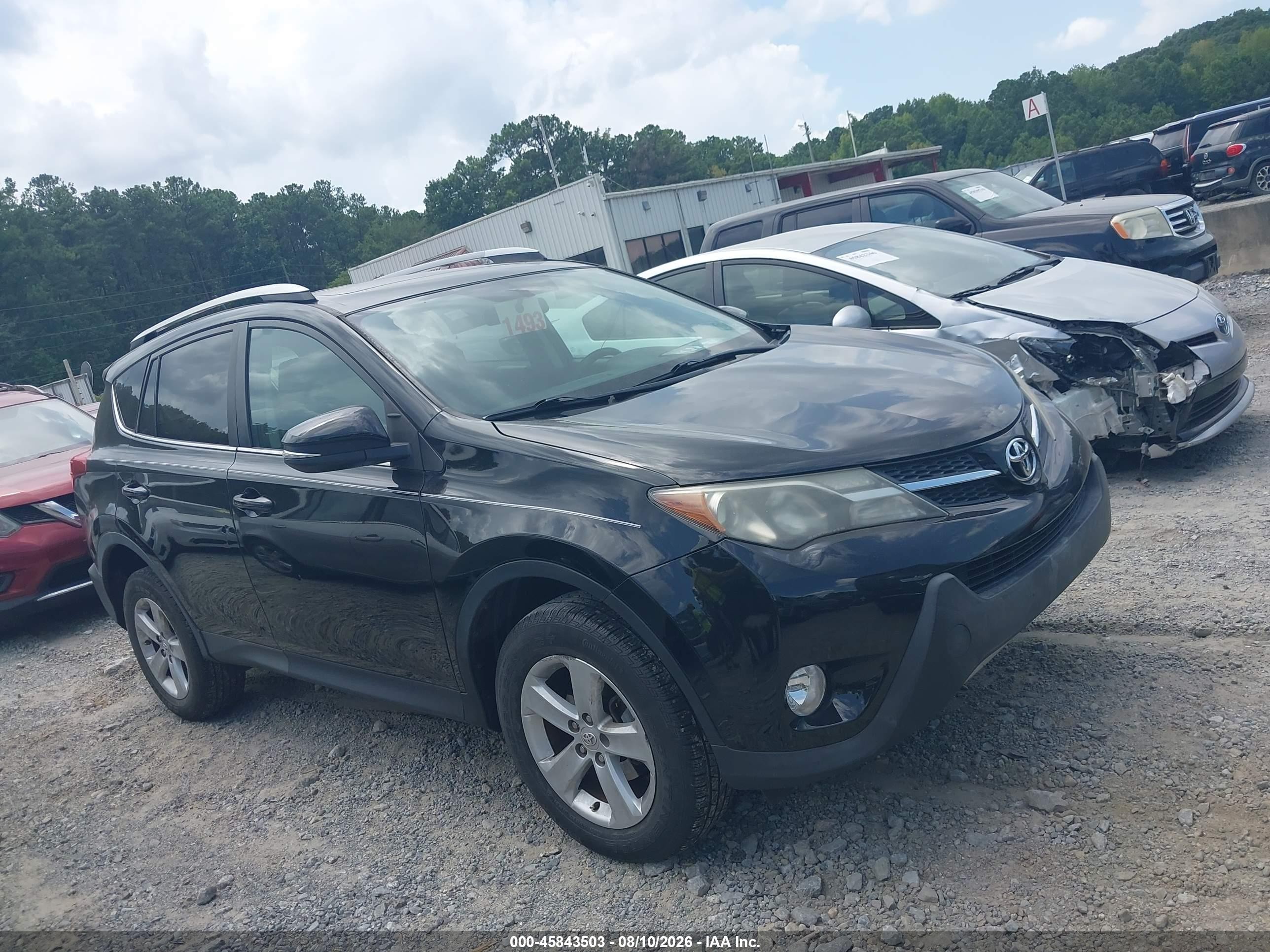 2014 Toyota Rav4 Xle Black vin: 2T3WFREV7EW098108