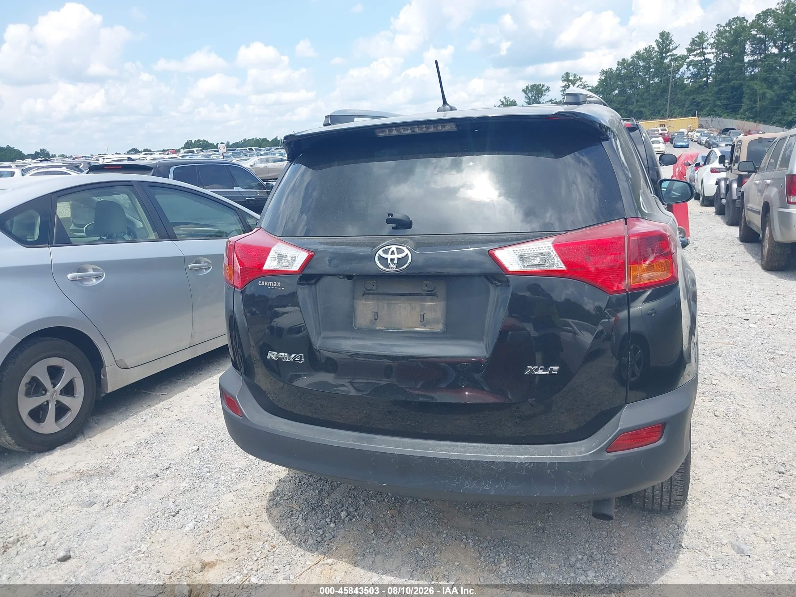 2014 Toyota Rav4 Xle Black vin: 2T3WFREV7EW098108
