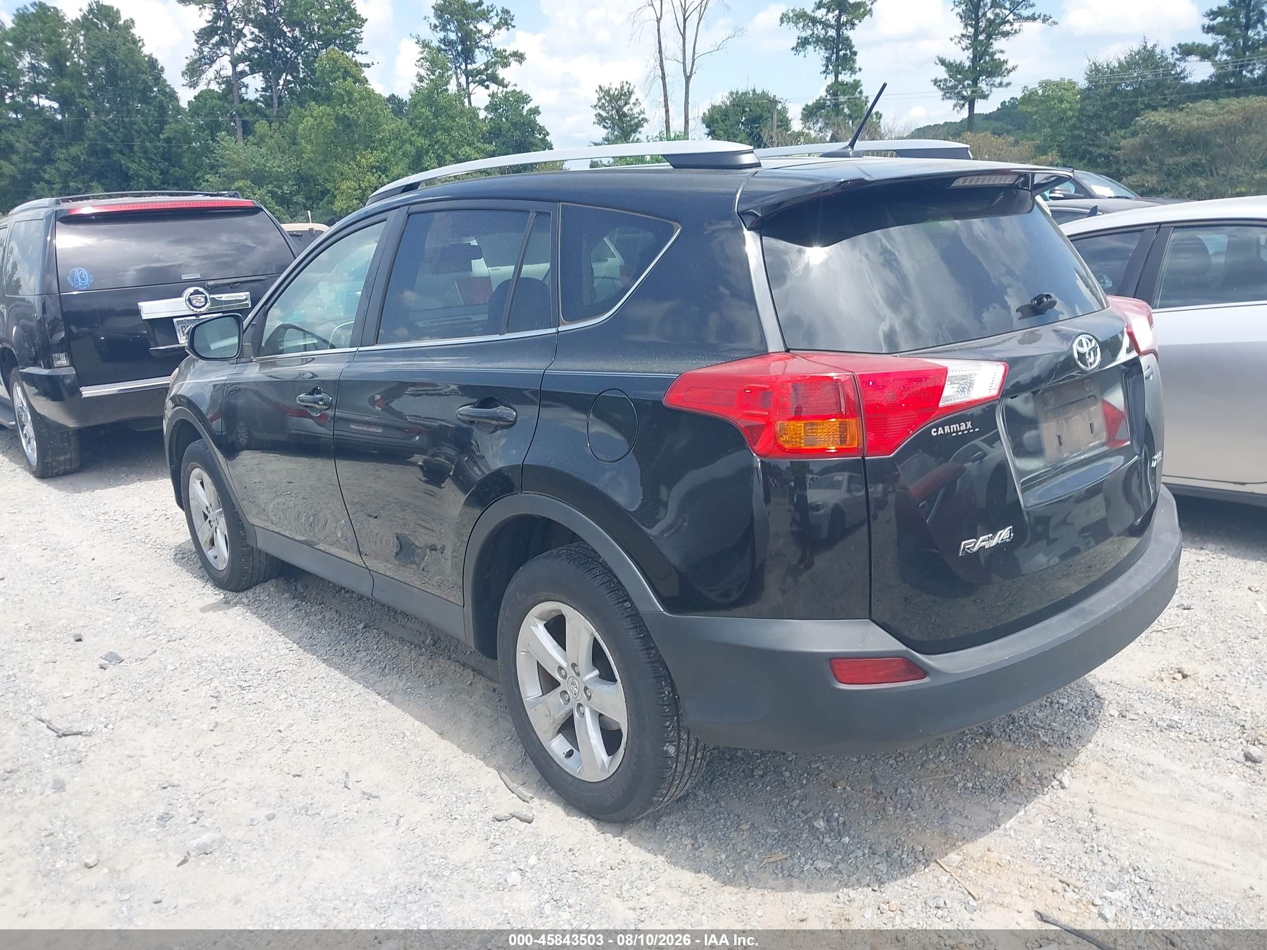 2014 Toyota Rav4 Xle Black vin: 2T3WFREV7EW098108
