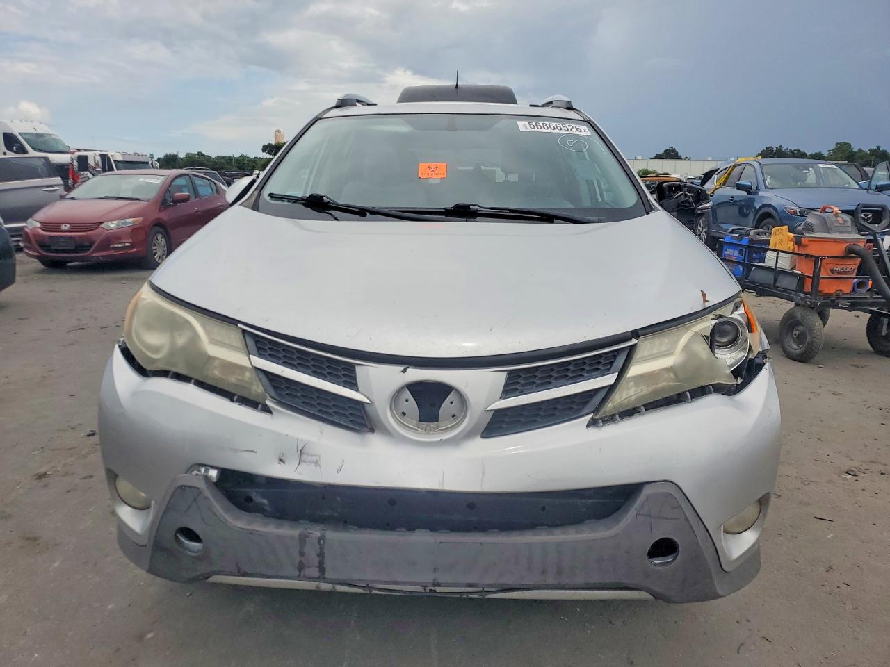 2015 Toyota Rav4 Xle Silver vin: 2T3WFREV7FW177845