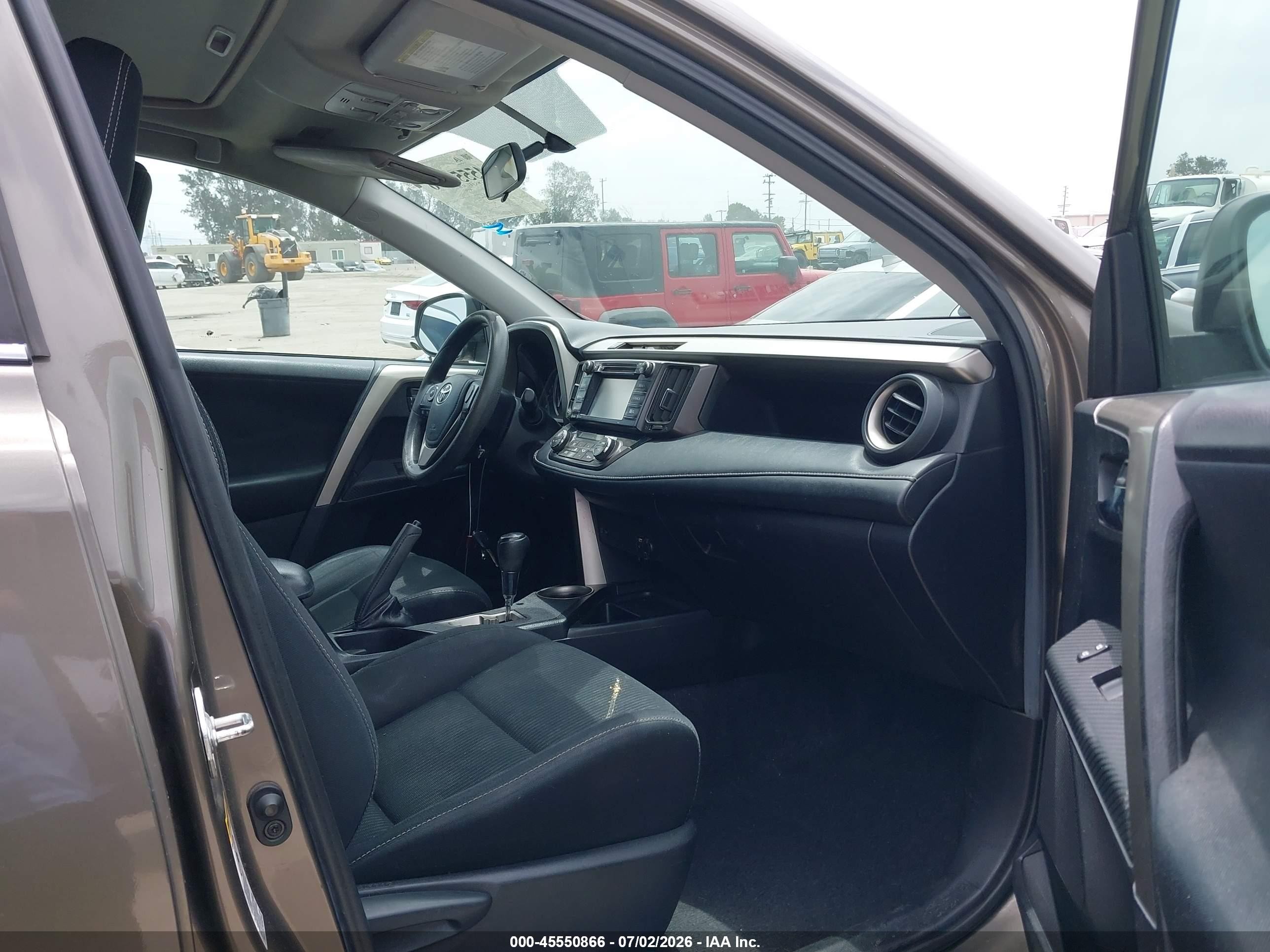 2015 Toyota Rav4 Xle Коричневый vin: 2T3WFREV7FW186741
