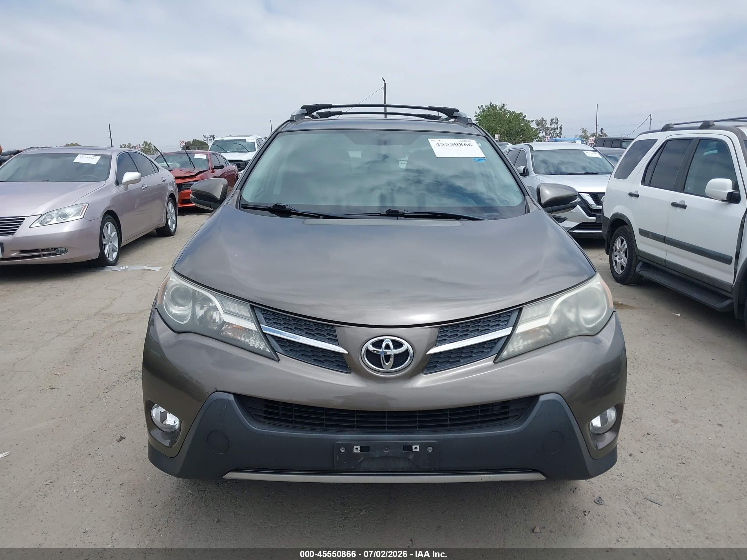 2015 Toyota Rav4 Xle Коричневый vin: 2T3WFREV7FW186741