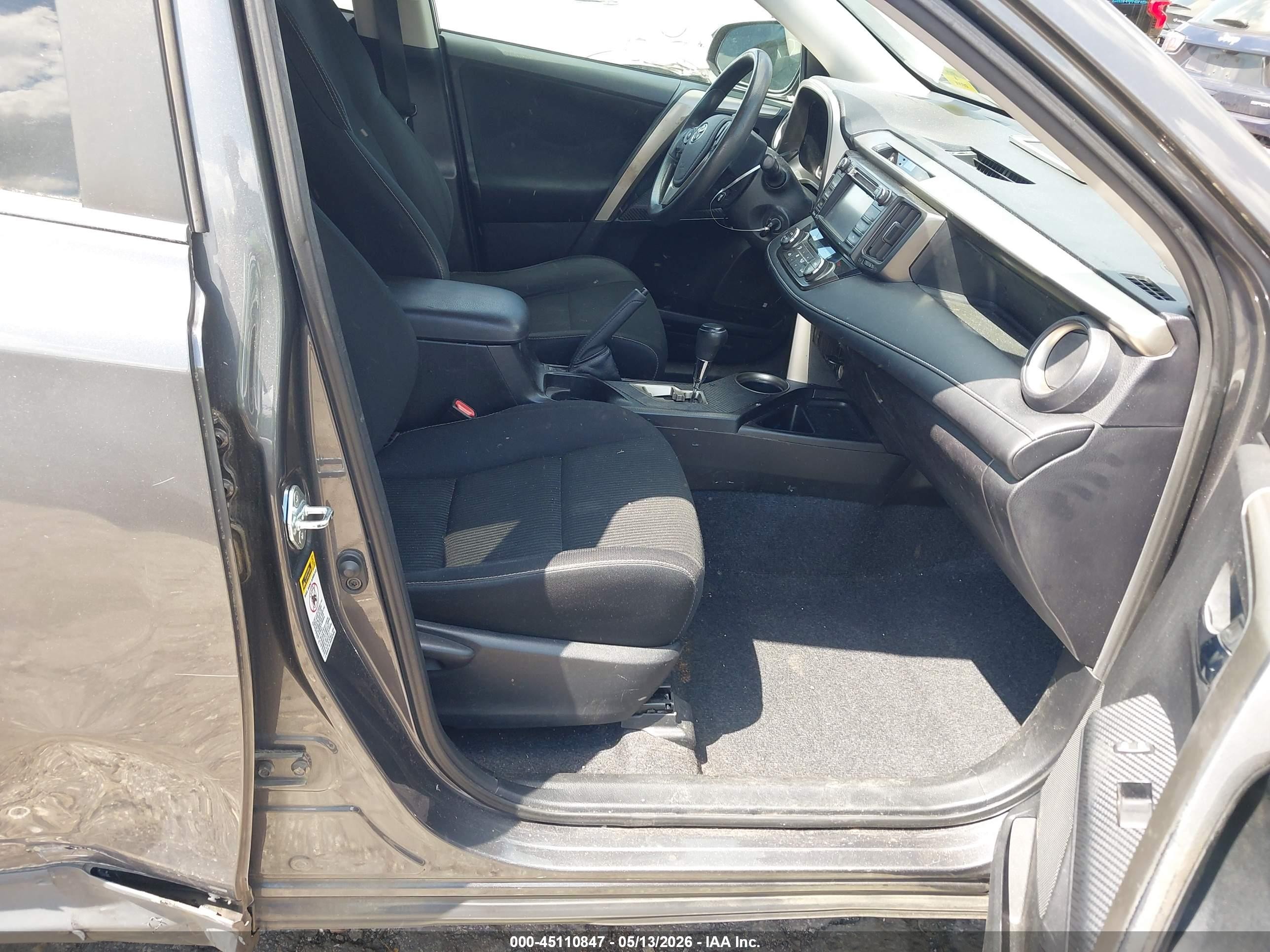 2015 Toyota Rav4 Xle Gray vin: 2T3WFREV7FW190062