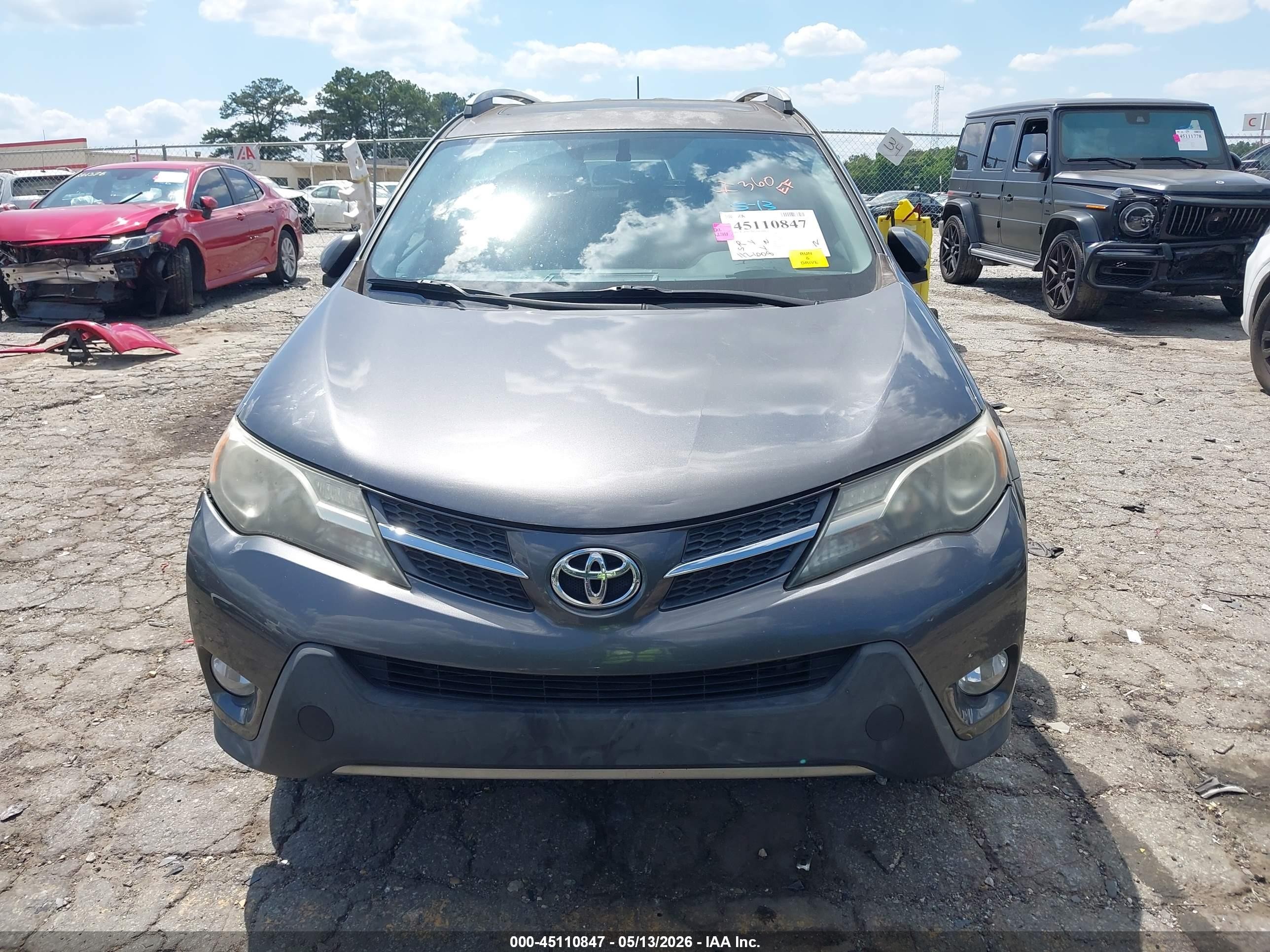 2015 Toyota Rav4 Xle Gray vin: 2T3WFREV7FW190062