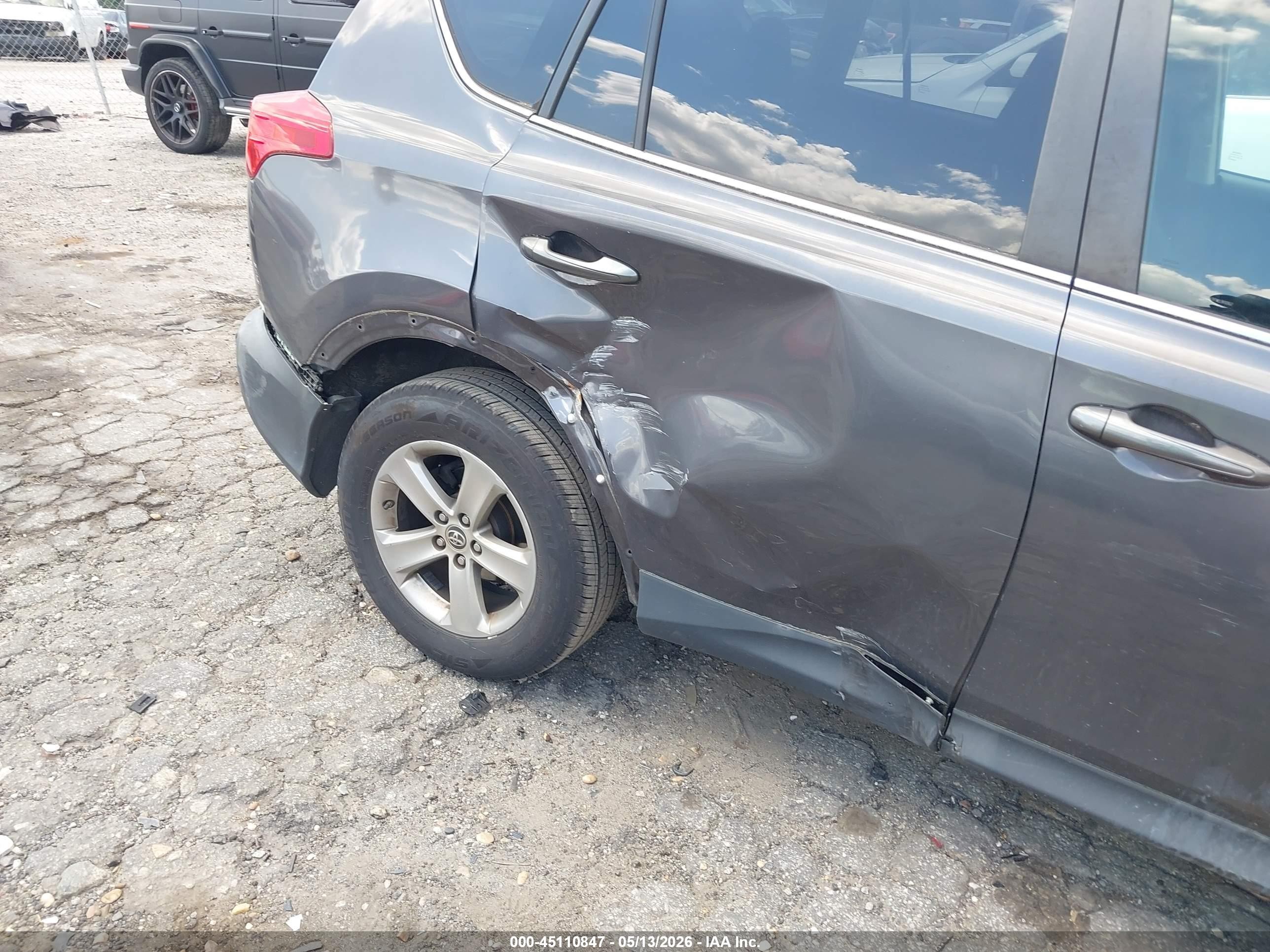 2015 Toyota Rav4 Xle Gray vin: 2T3WFREV7FW190062