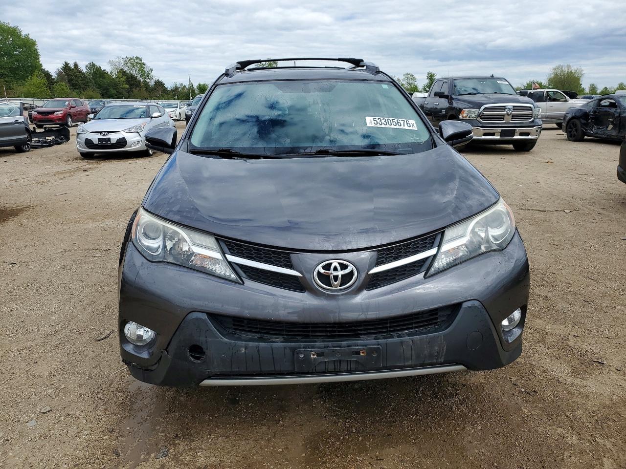 2015 Toyota Rav4 Xle Gray vin: 2T3WFREV7FW197917